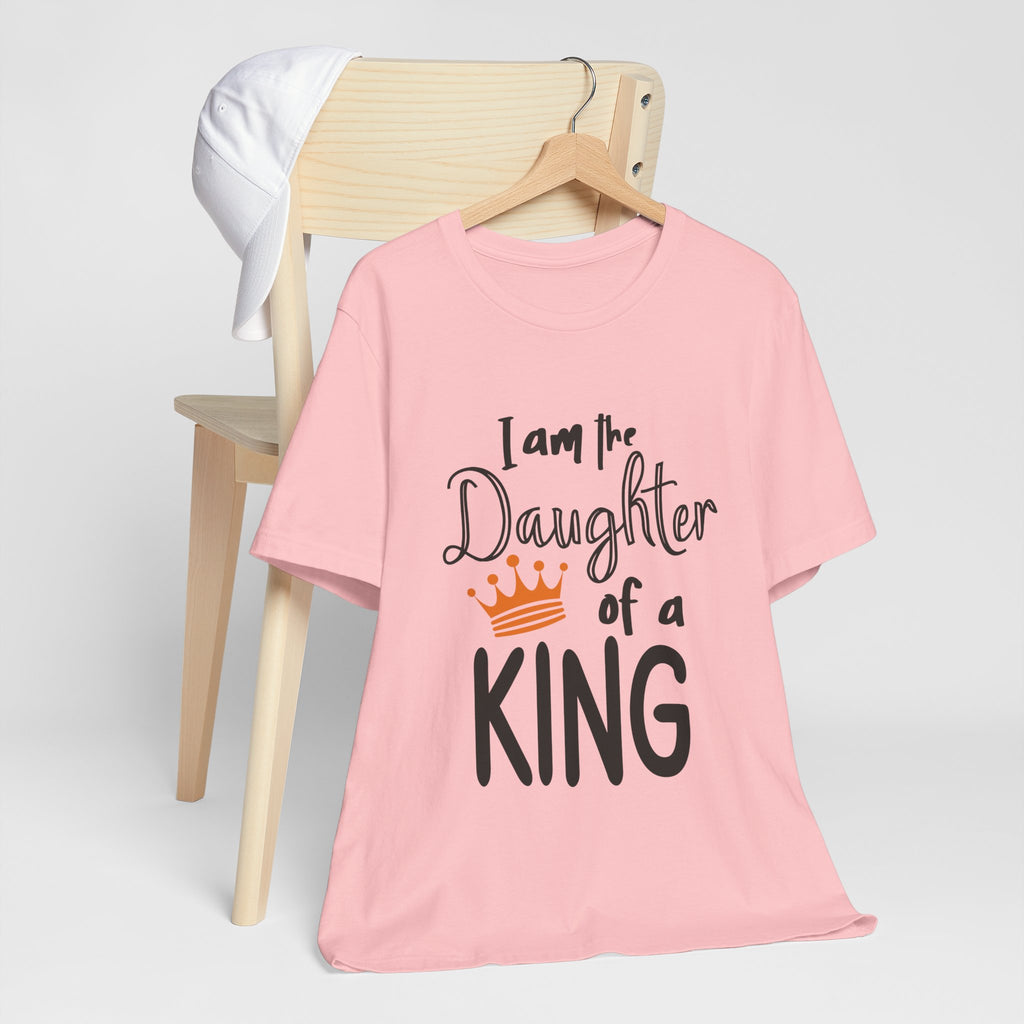 Daughter of a King T-Shirt — Faith-Based Crown Tee for Girls & Women