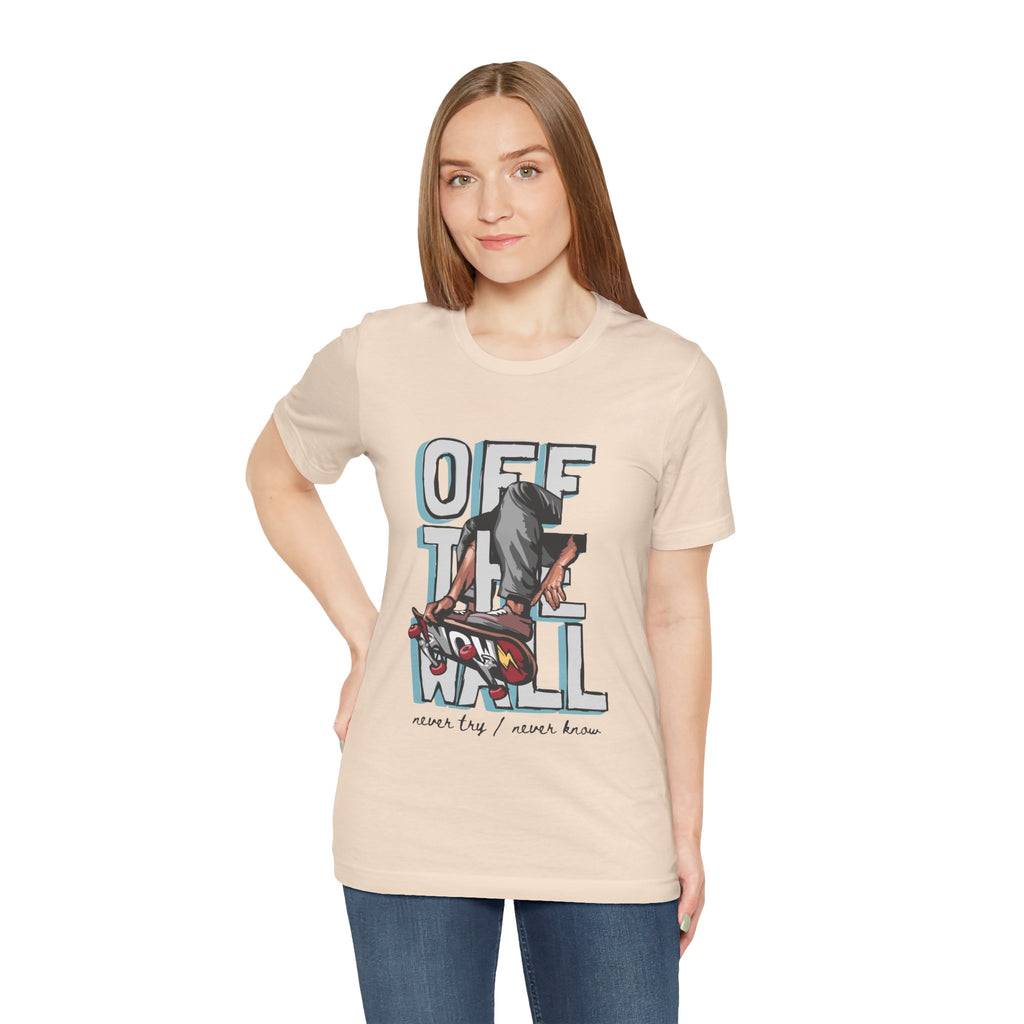 Off The Wall Skateboard T-Shirt — Retro Skate Graphic Tee