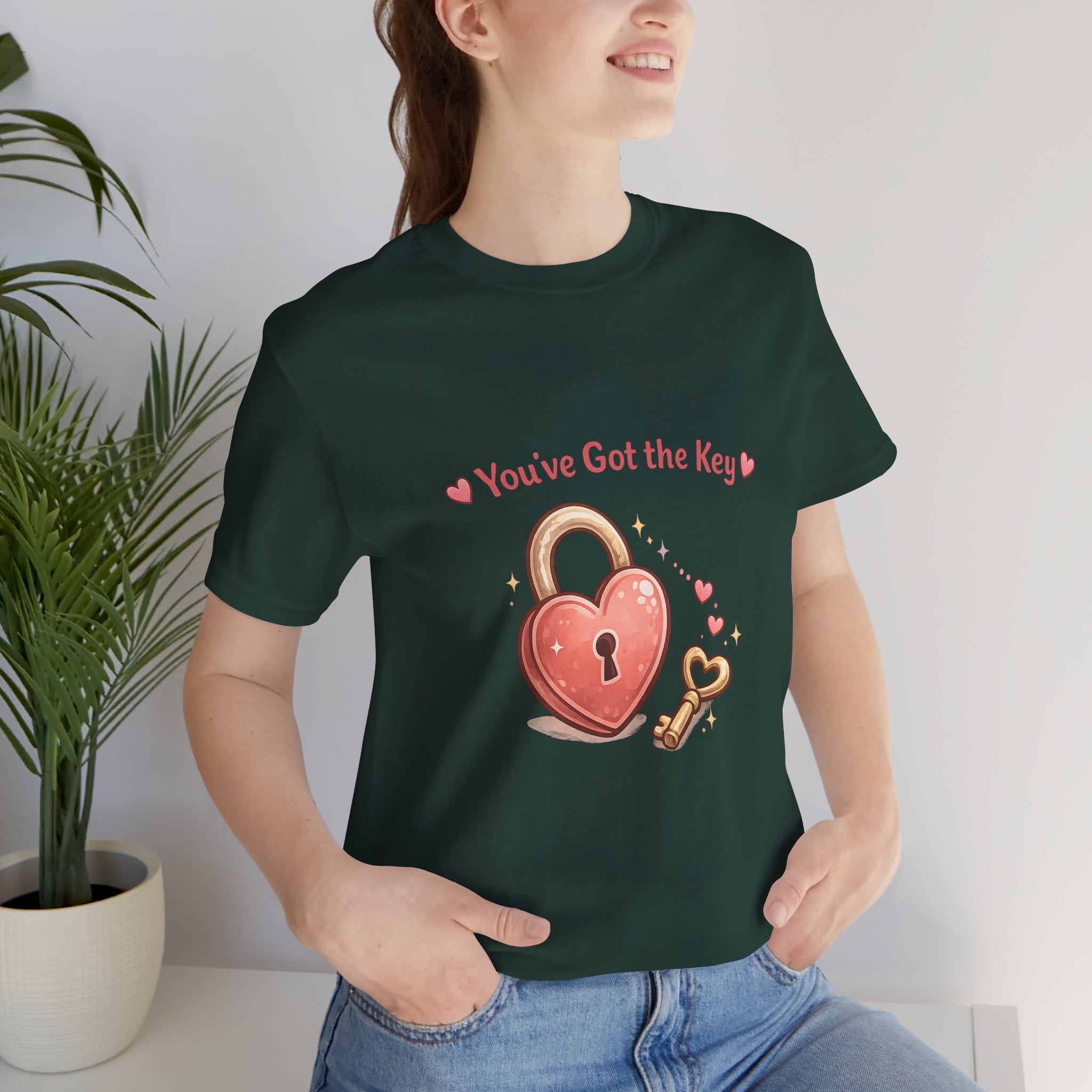 You've Got the Key Heart Lock T-Shirt