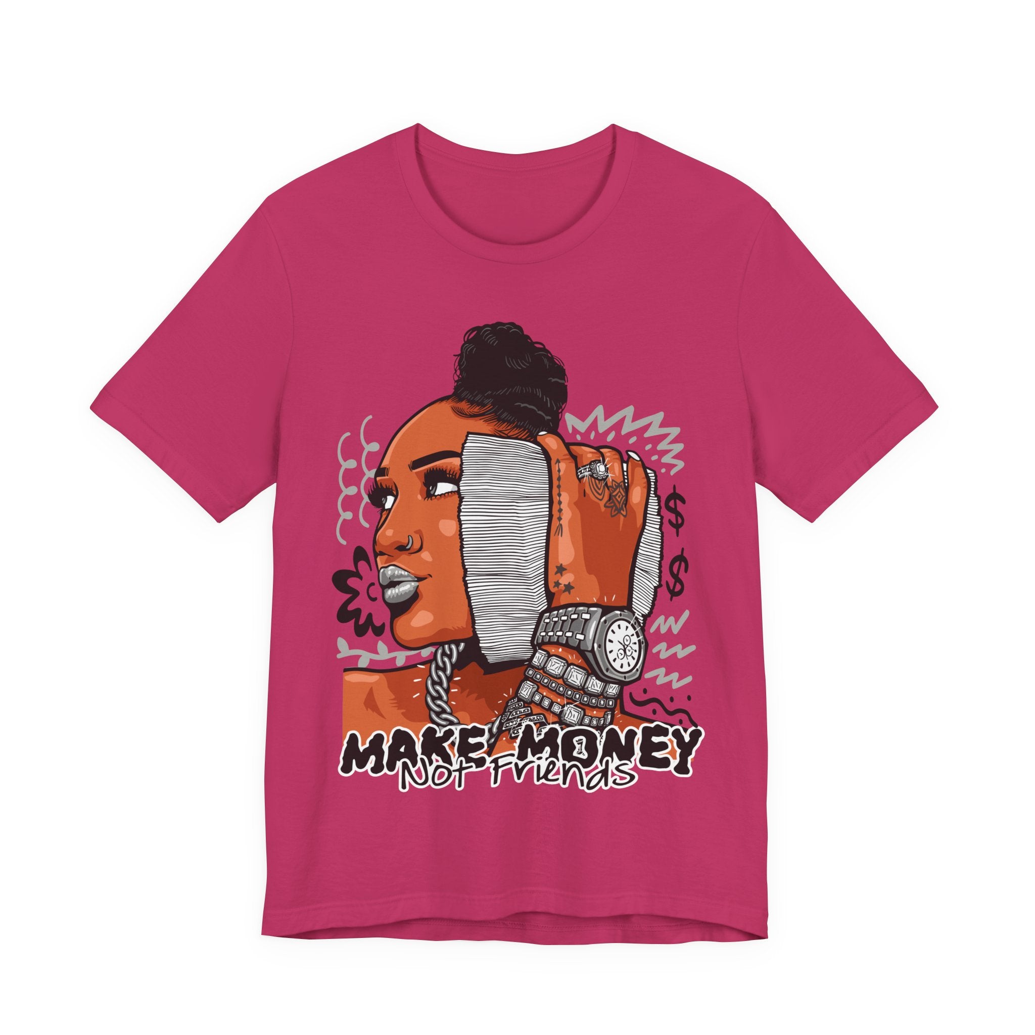 Make Money Not Friends Graphic Tee — Urban Streetwear T-Shirt