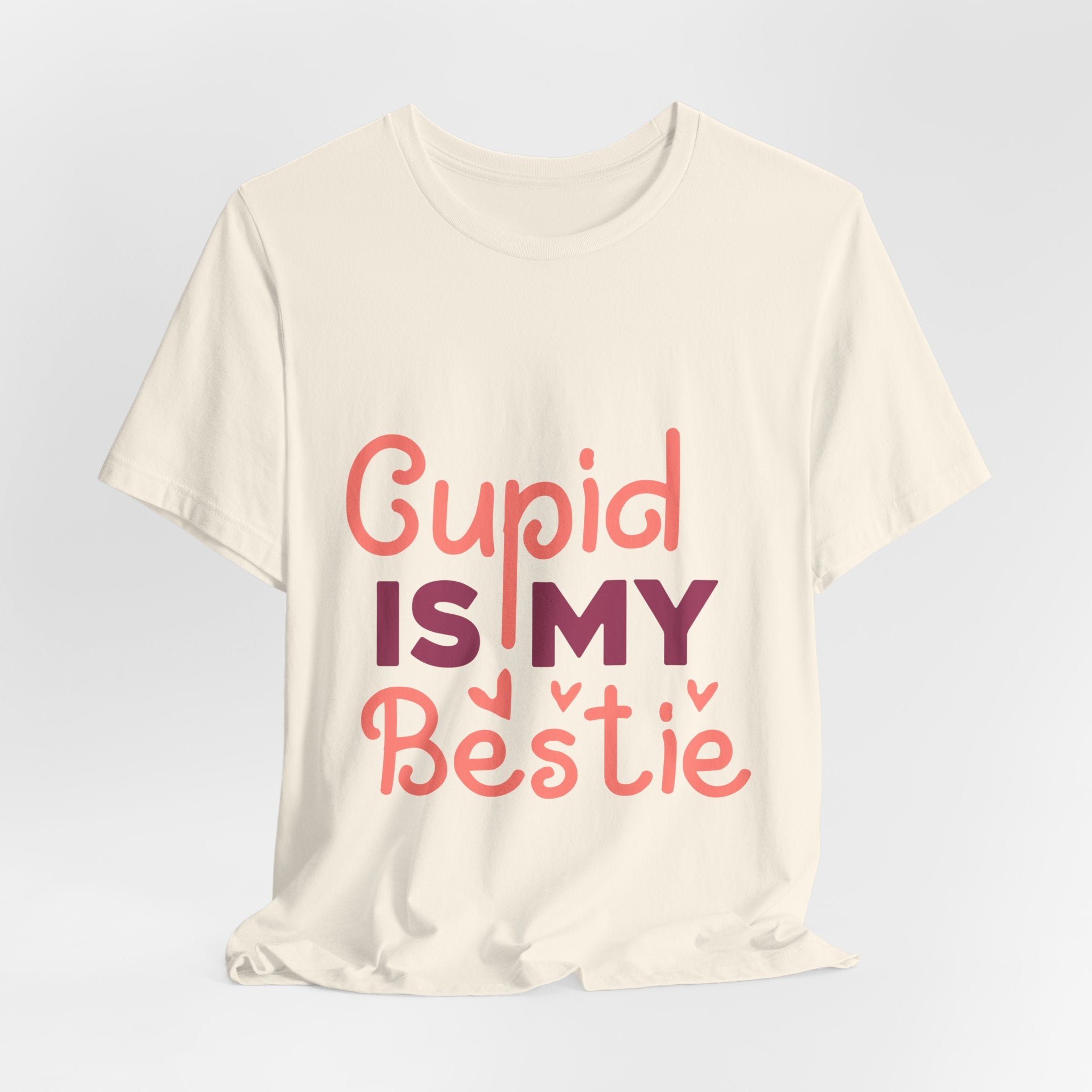 Cupid Is My Bestie Valentine Tee