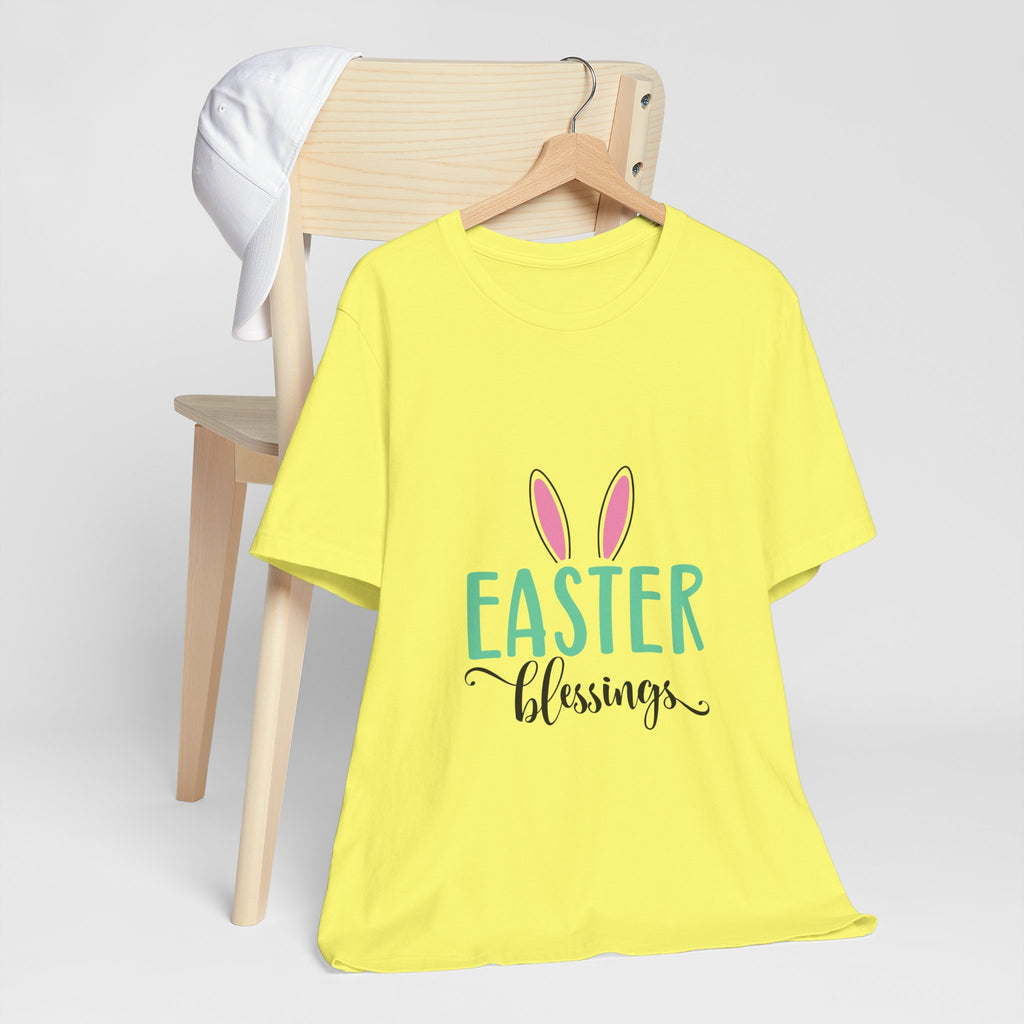 Easter Blessings Tee — Bunny Ears Spring Holiday Shirt