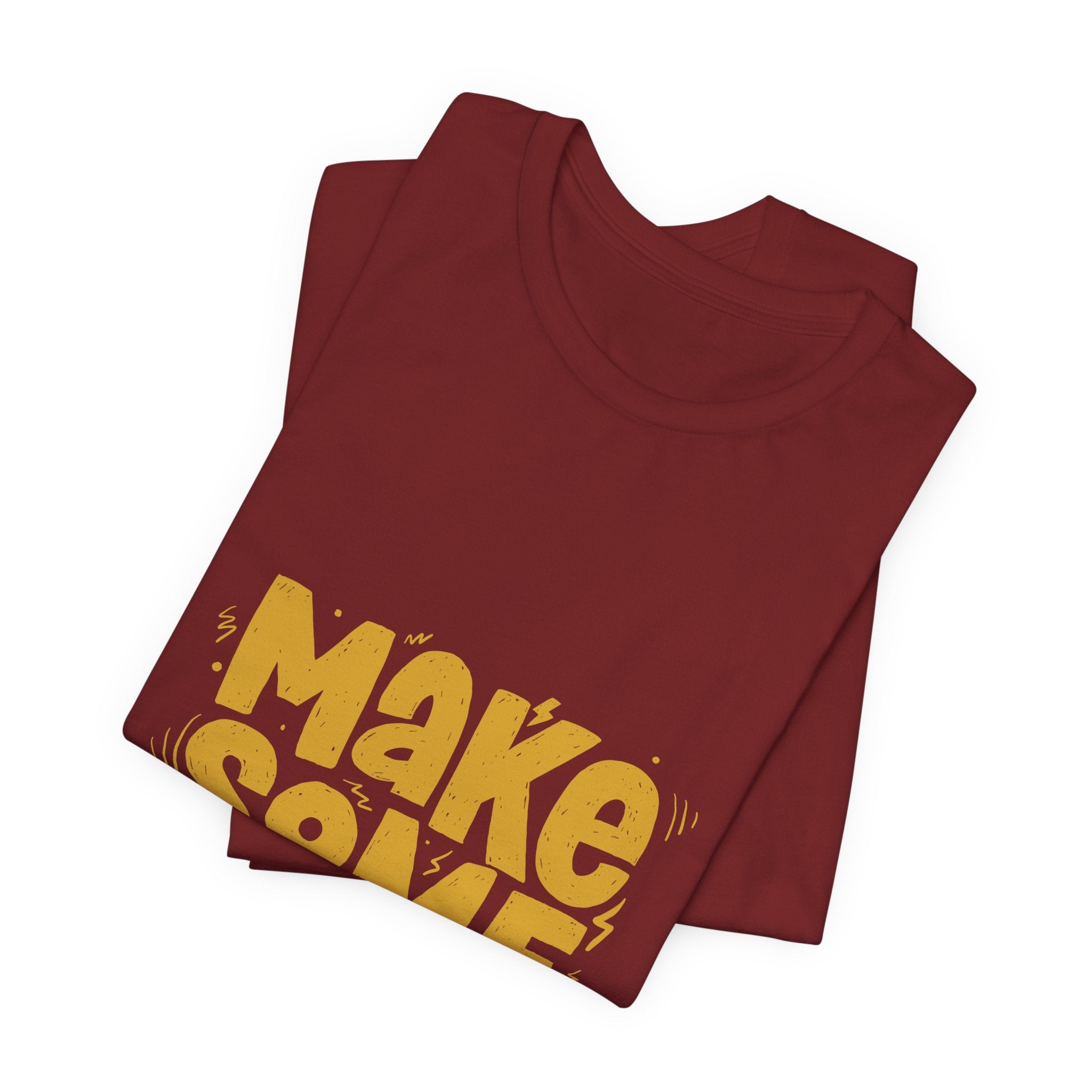 Make Some Noise T‑Shirt — Retro Bold Graphic Tee