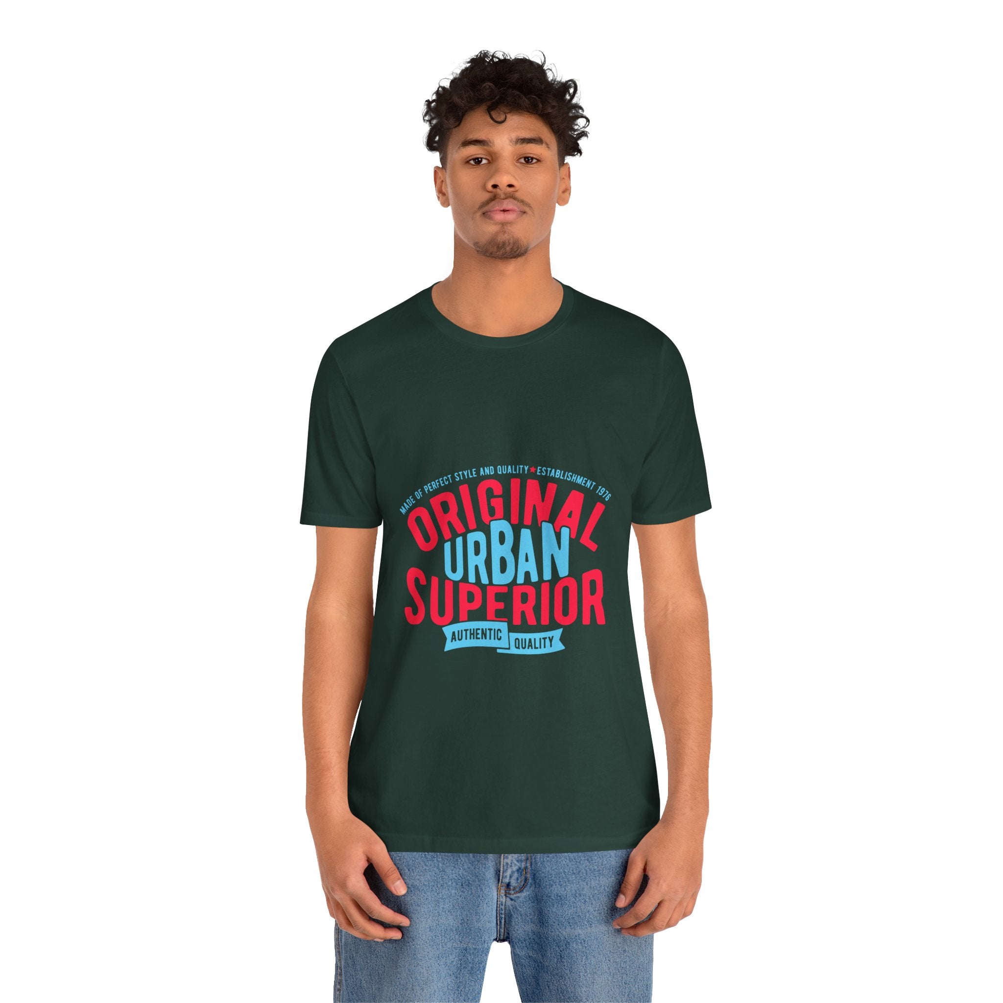 Original Urban Superior Graphic Tee — Authentic Quality Retro Streetwear