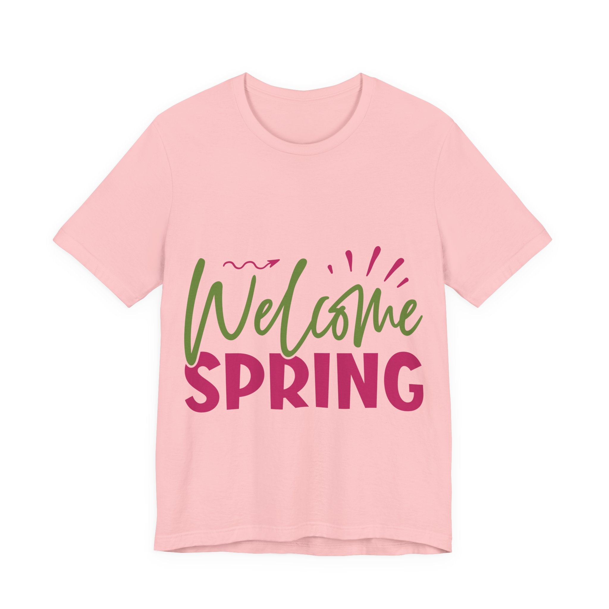 Welcome Spring T-Shirt - Floral Welcome Spring Tee for Women & Men