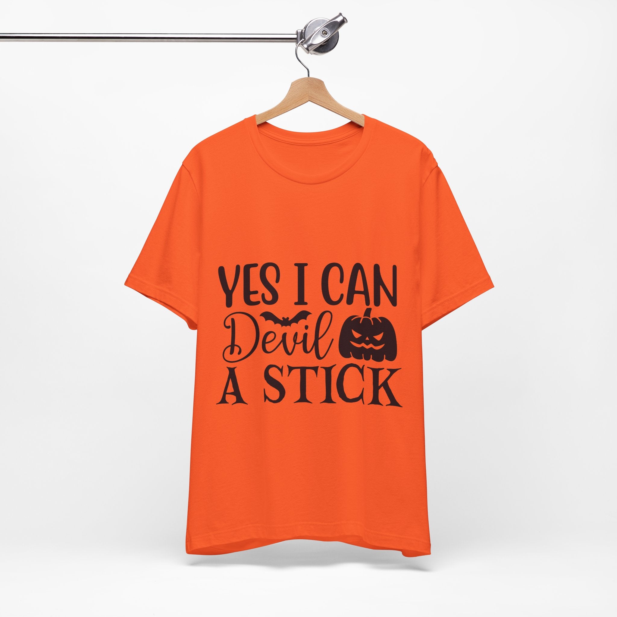 Yes I Can Devil A Stick Halloween T-Shirt