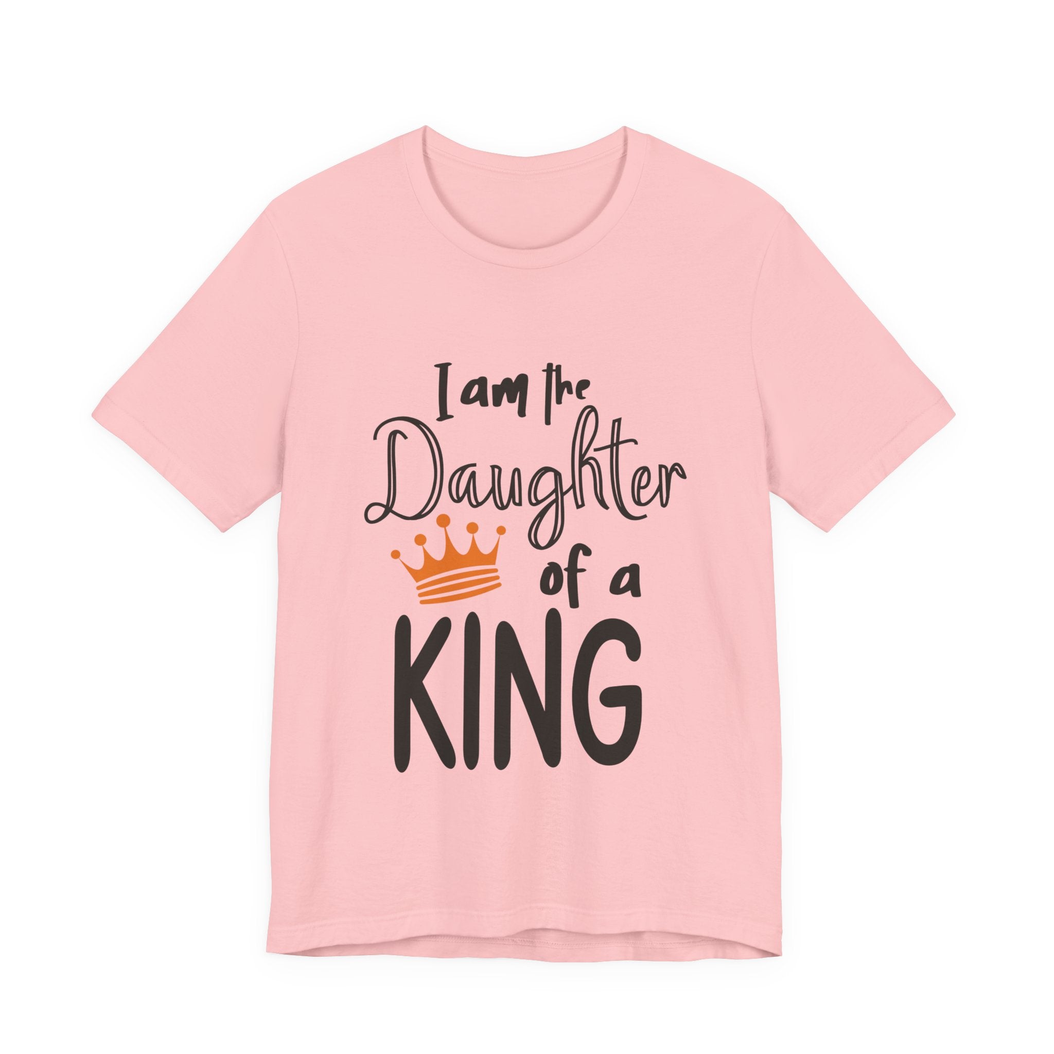 Daughter of a King T-Shirt — Faith-Based Crown Tee for Girls & Women