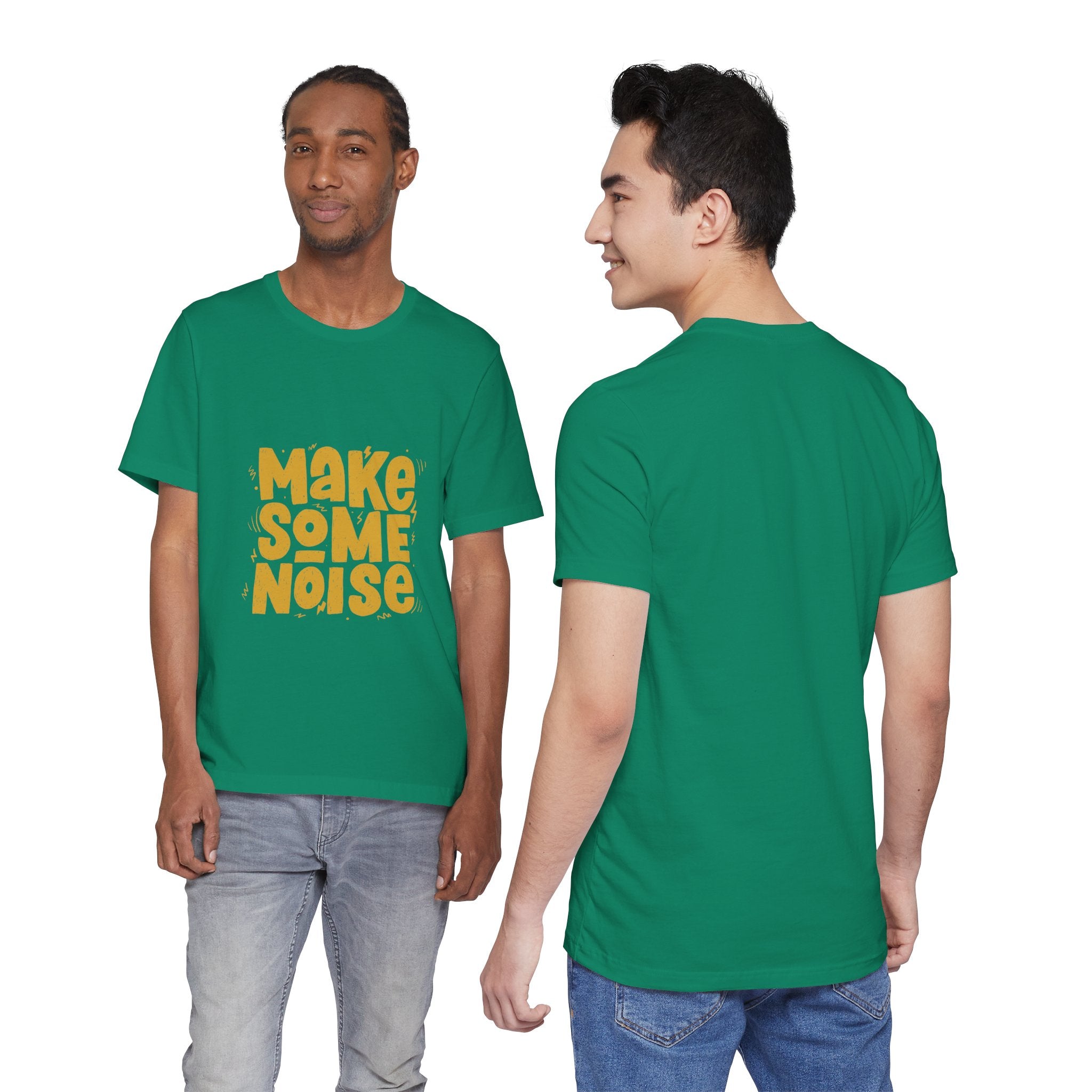 Make Some Noise T‑Shirt — Retro Bold Graphic Tee