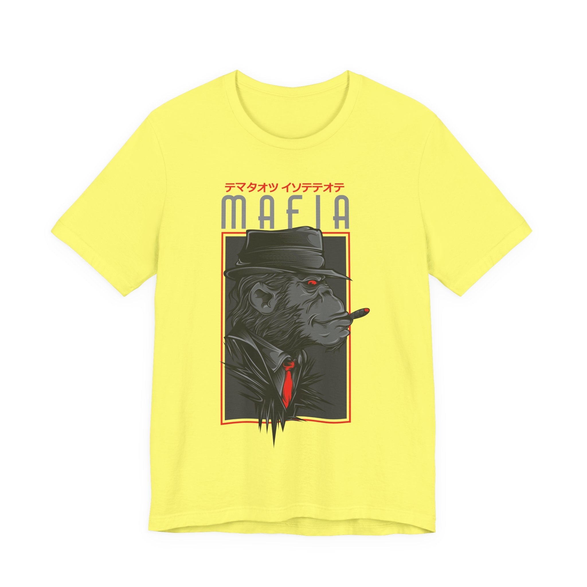 Mafia Ape Graphic Tee — Vintage Don Gorilla with Cigar