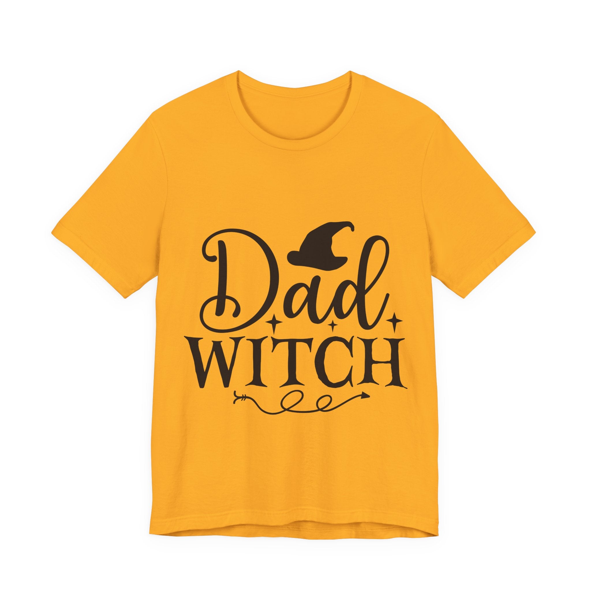 Dad Witch T-Shirt — Halloween Dad Shirt with Witch Hat Graphic