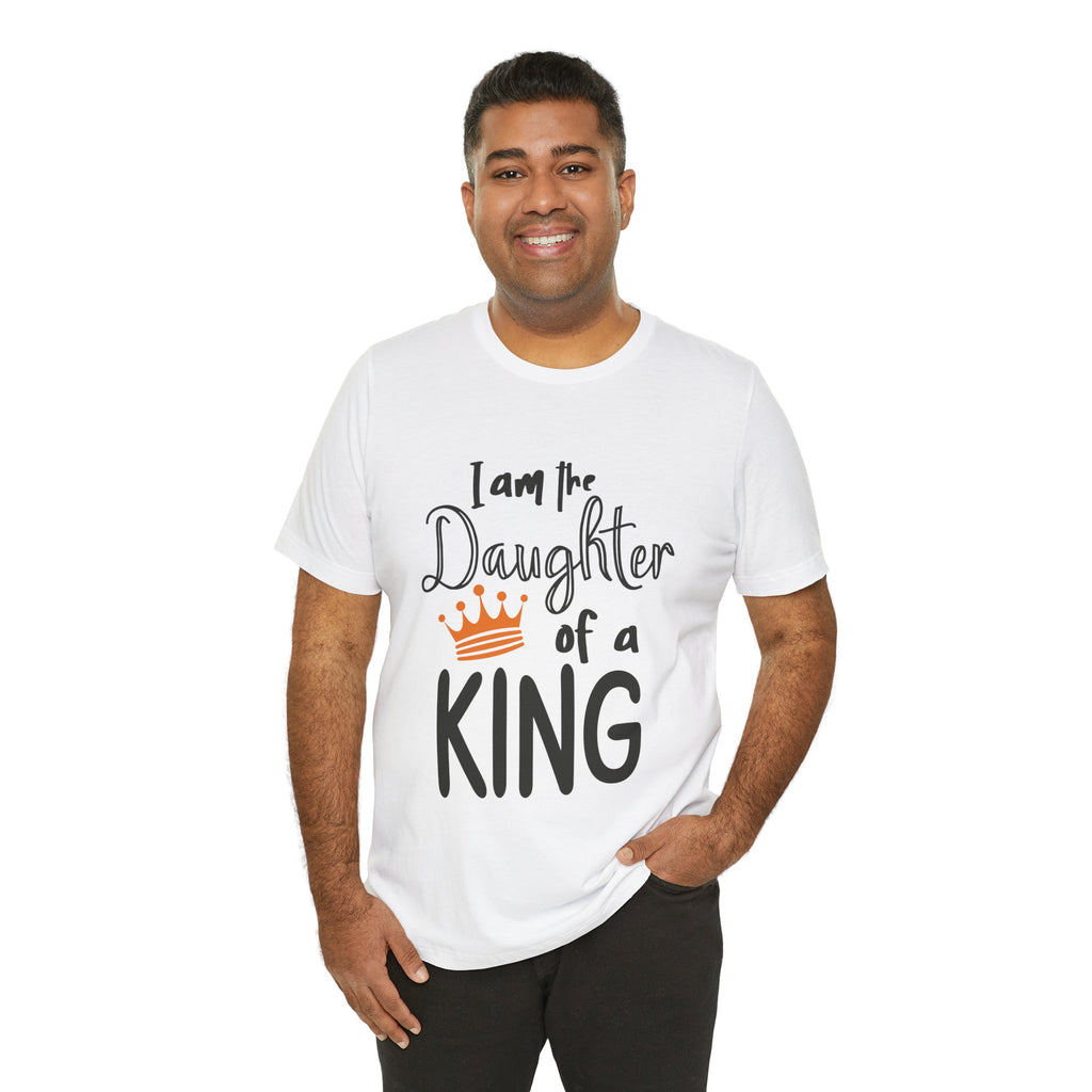 Daughter of a King T-Shirt — Faith-Based Crown Tee for Girls & Women