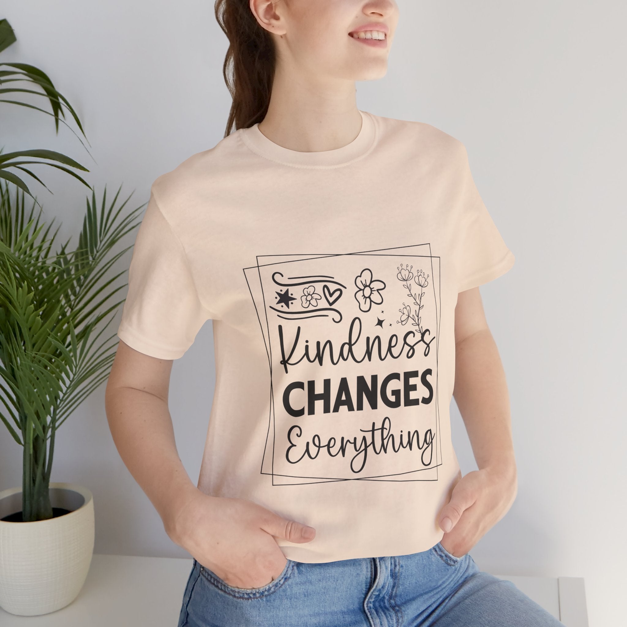 Kindness Changes Everything T‑Shirt — Inspirational Graphic Tee
