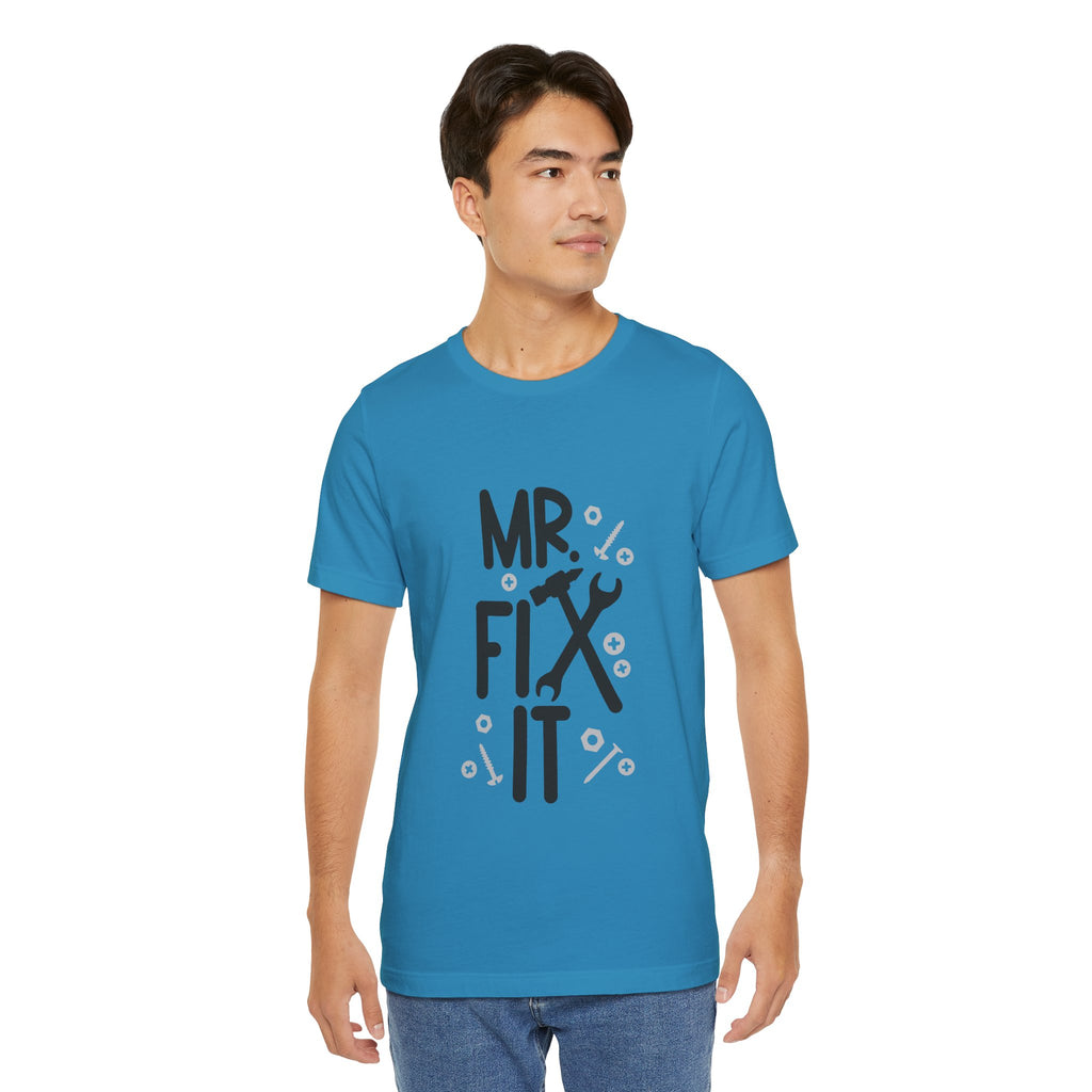 Mr. Fix It T-Shirt – Funny Handyman Tool Tee for DIY Dads & Mechanics