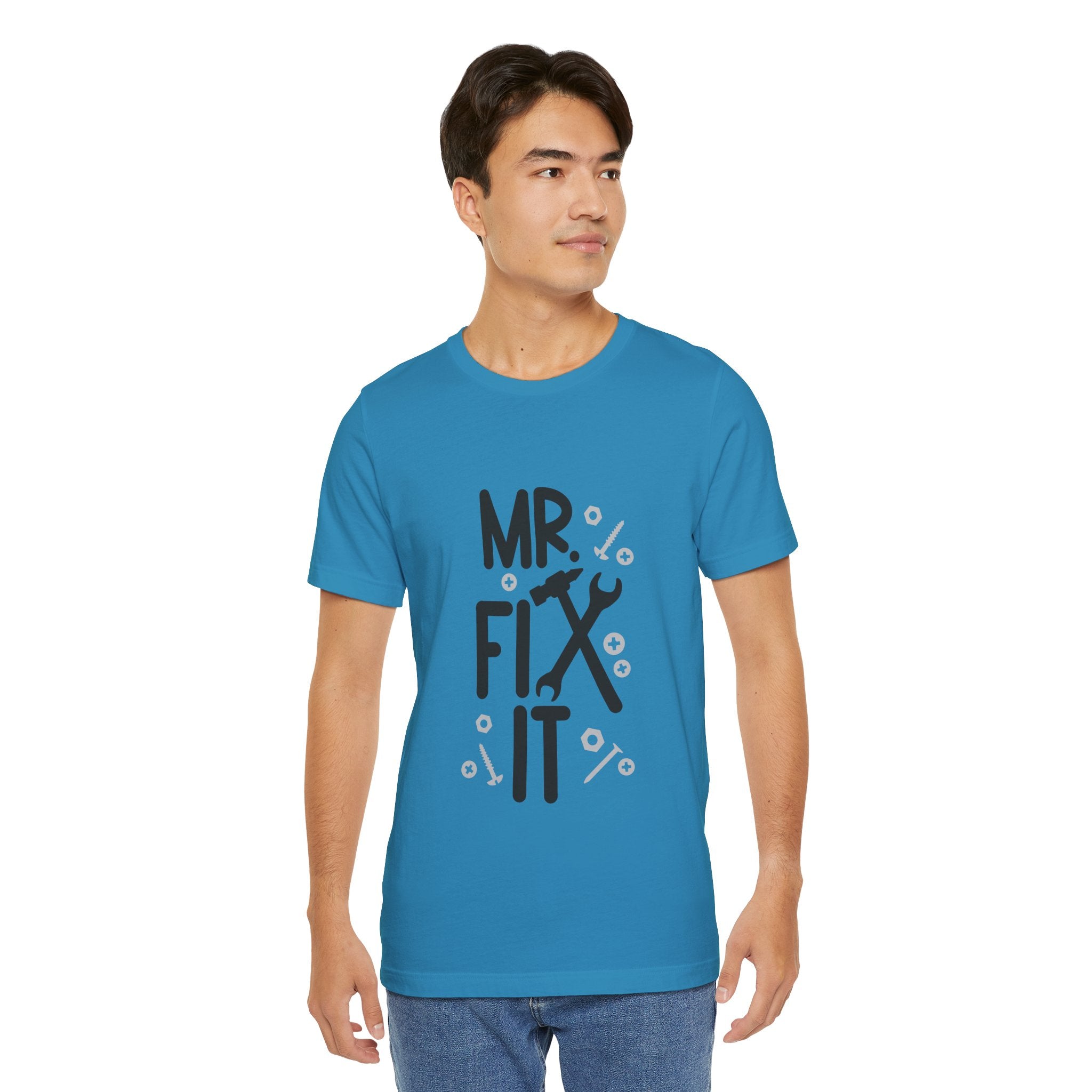 Mr. Fix It T-Shirt – Funny Handyman Tool Tee for DIY Dads & Mechanics