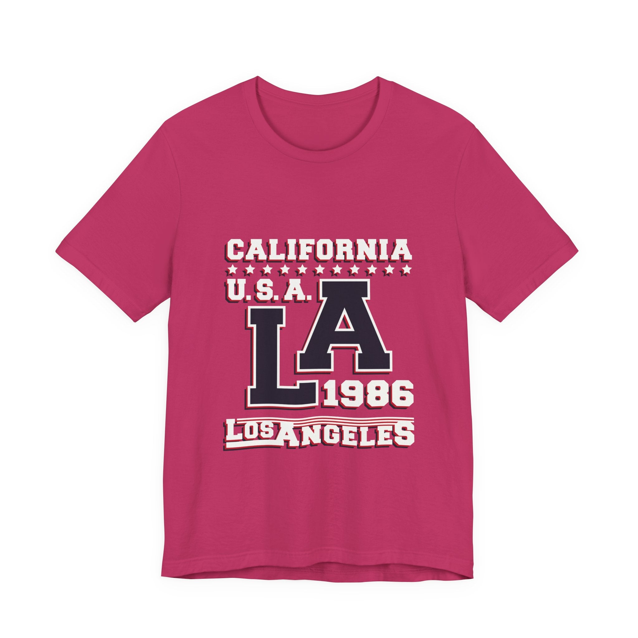 Los Angeles LA 1986 California USA Vintage College T-Shirt