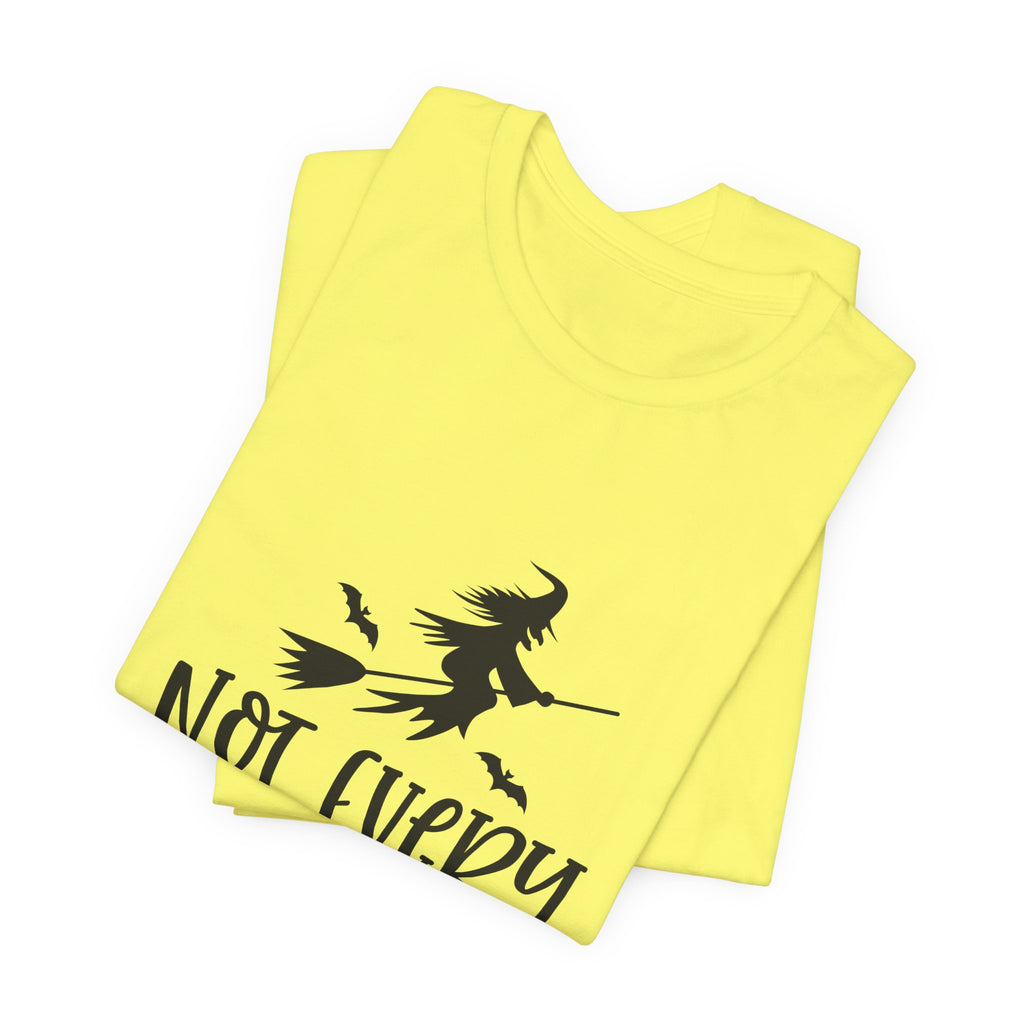 Witch T-Shirt "Not Every Witch Lives in Salem" – Halloween Witchy Graphic Tee