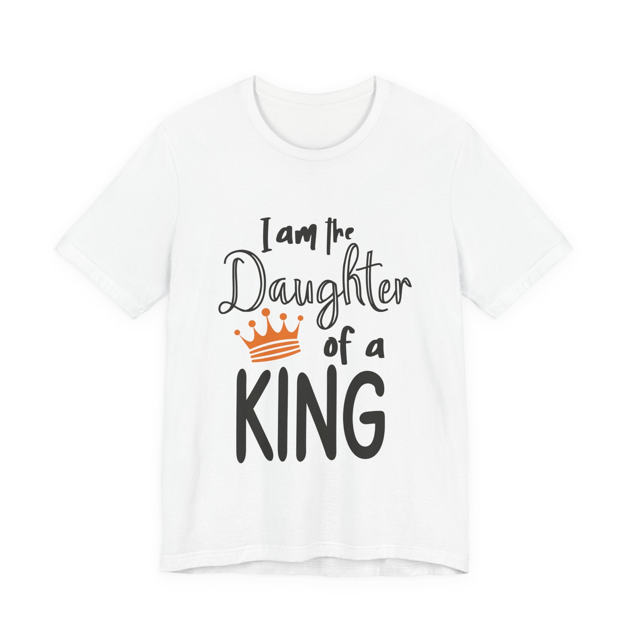Daughter of a King T-Shirt — Faith-Based Crown Tee for Girls & Women
