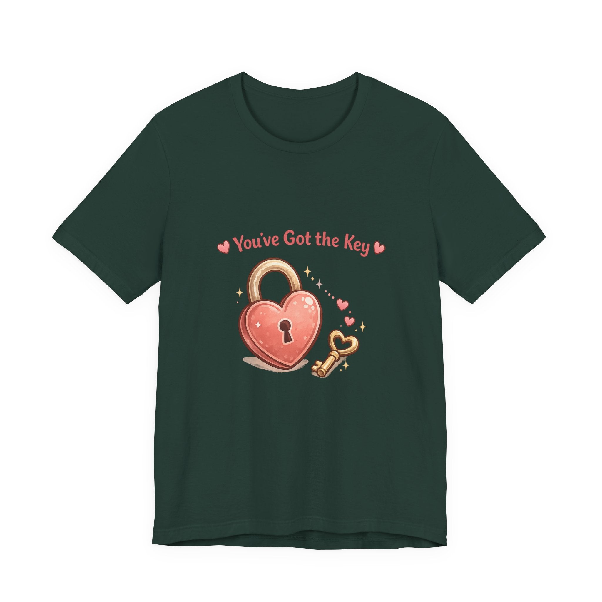 You've Got the Key Heart Lock T-Shirt