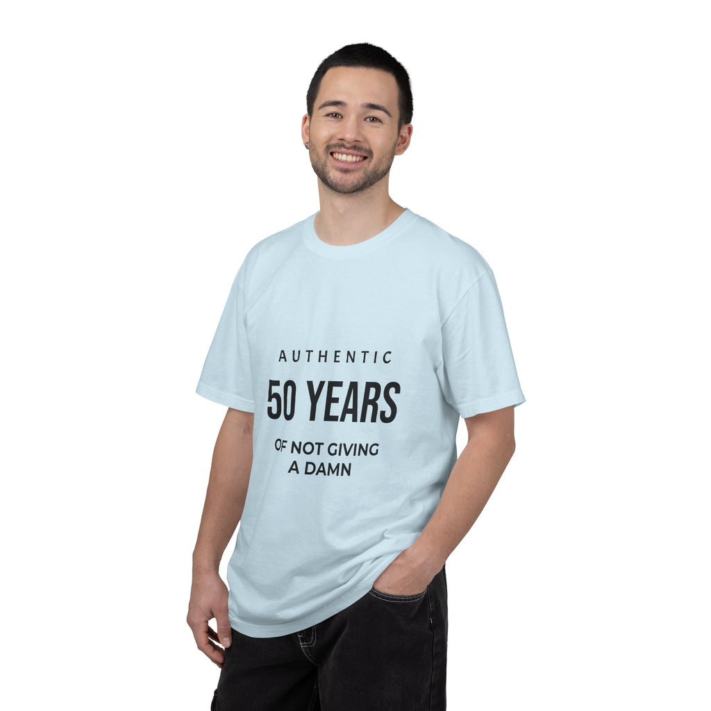50 Years of Not Giving a Damn T-Shirt — Funny 50th Birthday Tee