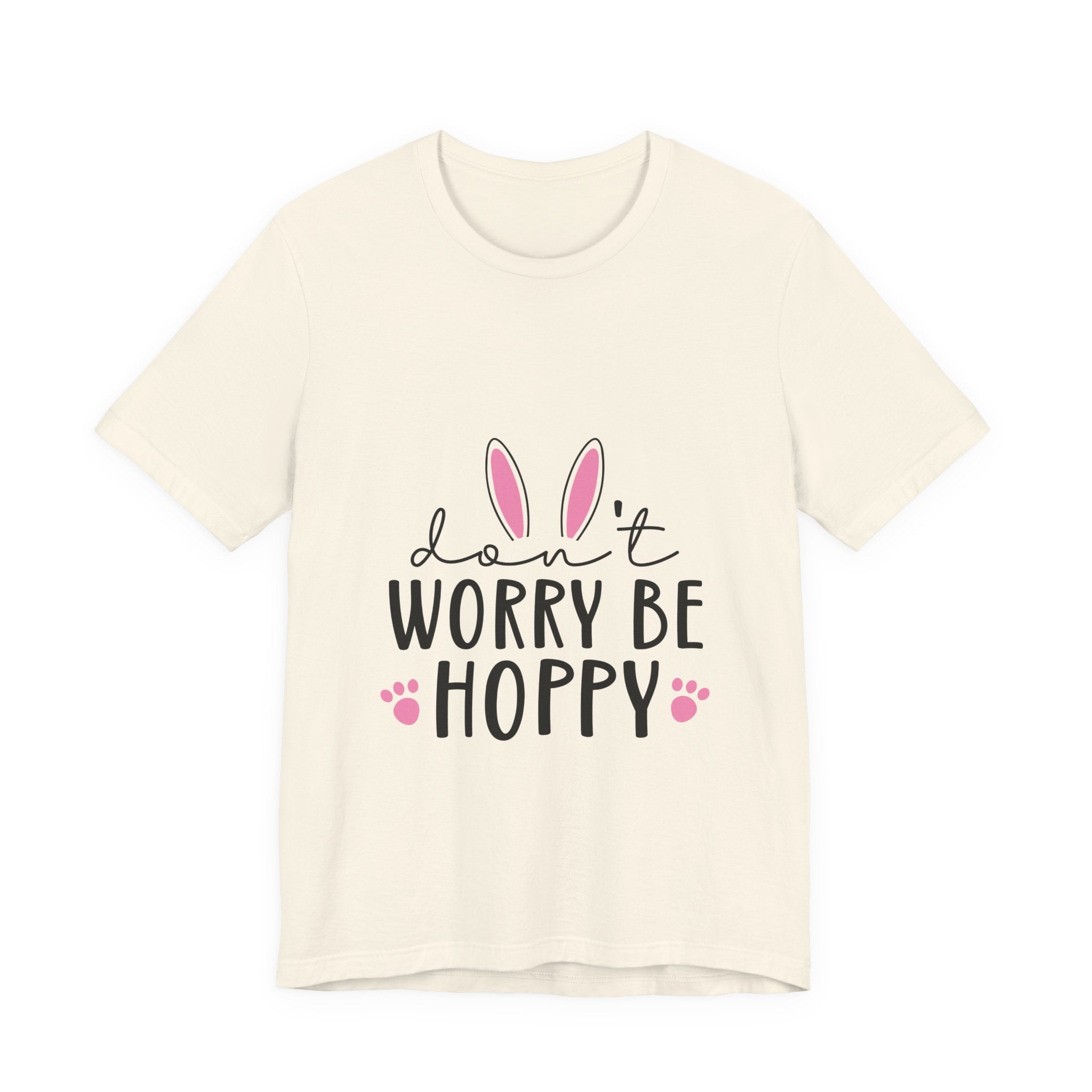 Don’t Worry Be Hoppy Bunny T-Shirt — Cute Easter Graphic Tee