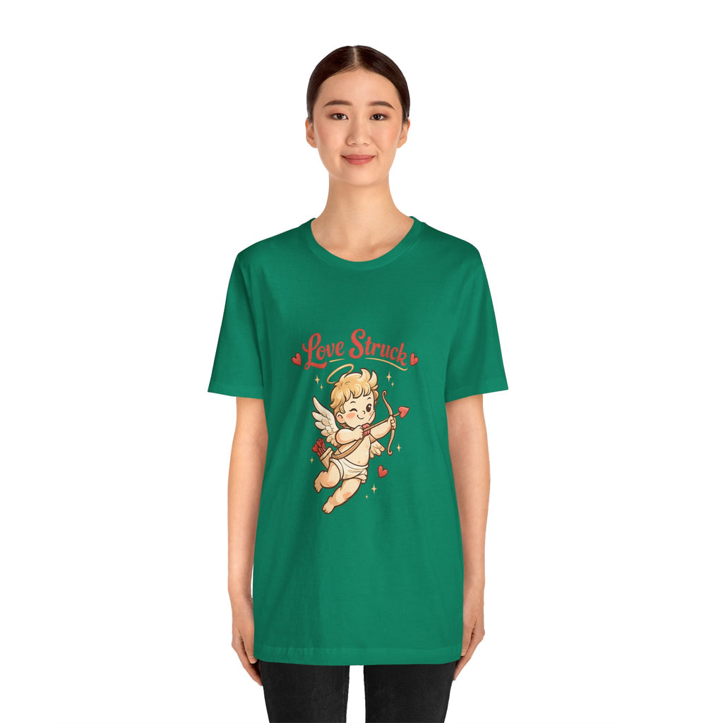 Cupid 'Love Struck' Tee — Cute Vintage Cupid Valentine T-Shirt