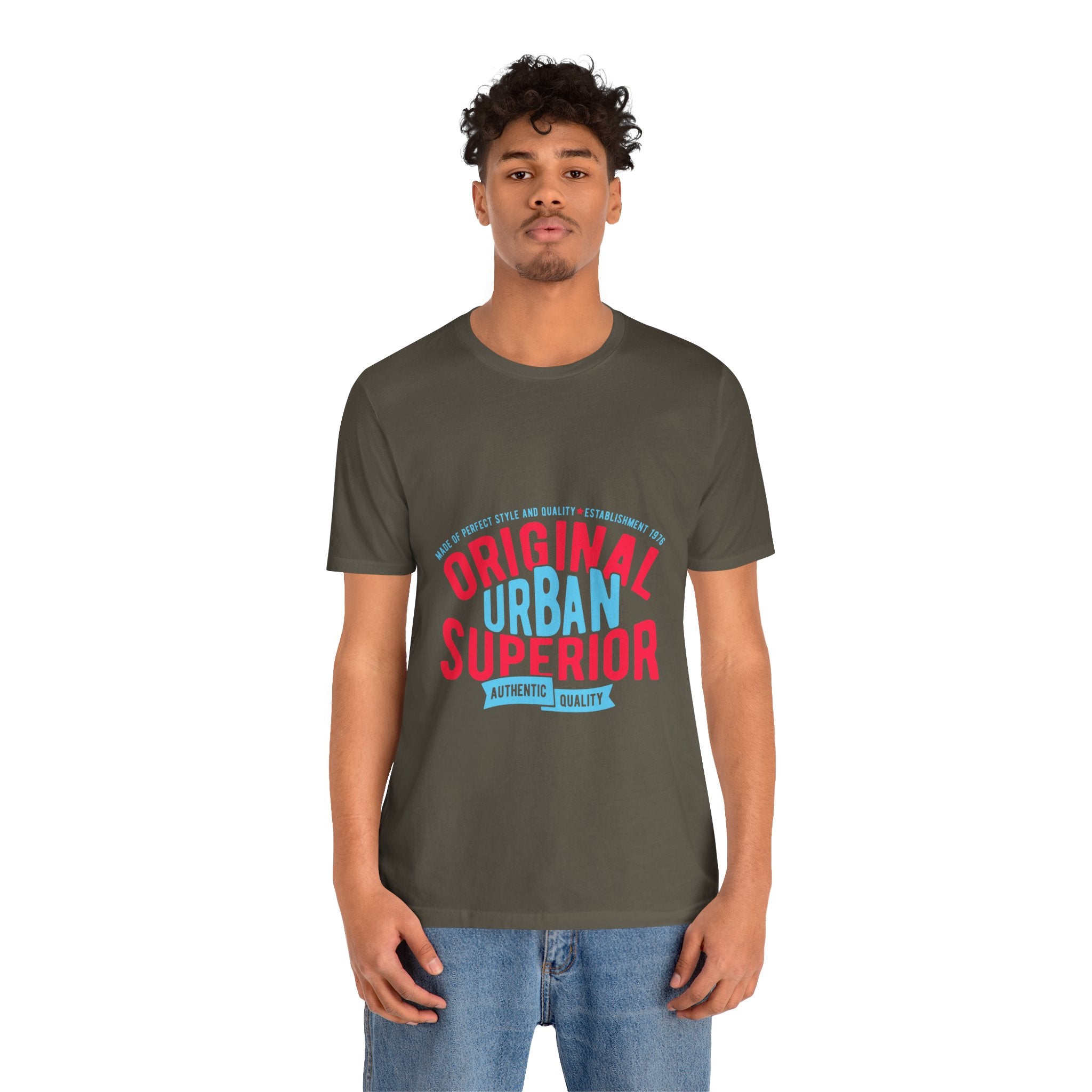 Original Urban Superior Graphic Tee — Authentic Quality Retro Streetwear