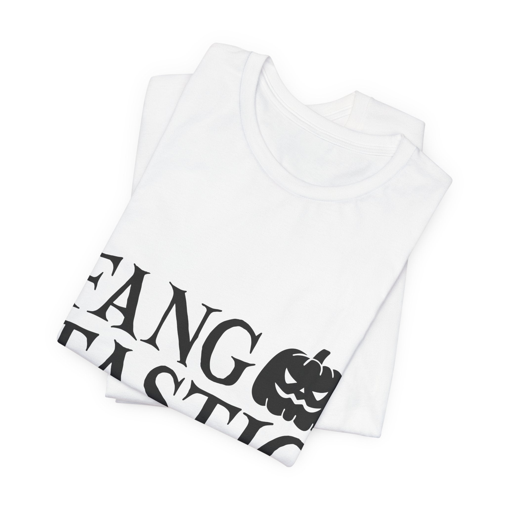 Fangtastic Dude Halloween Tee — Funny Pumpkin Vampire Graphic T-Shirt
