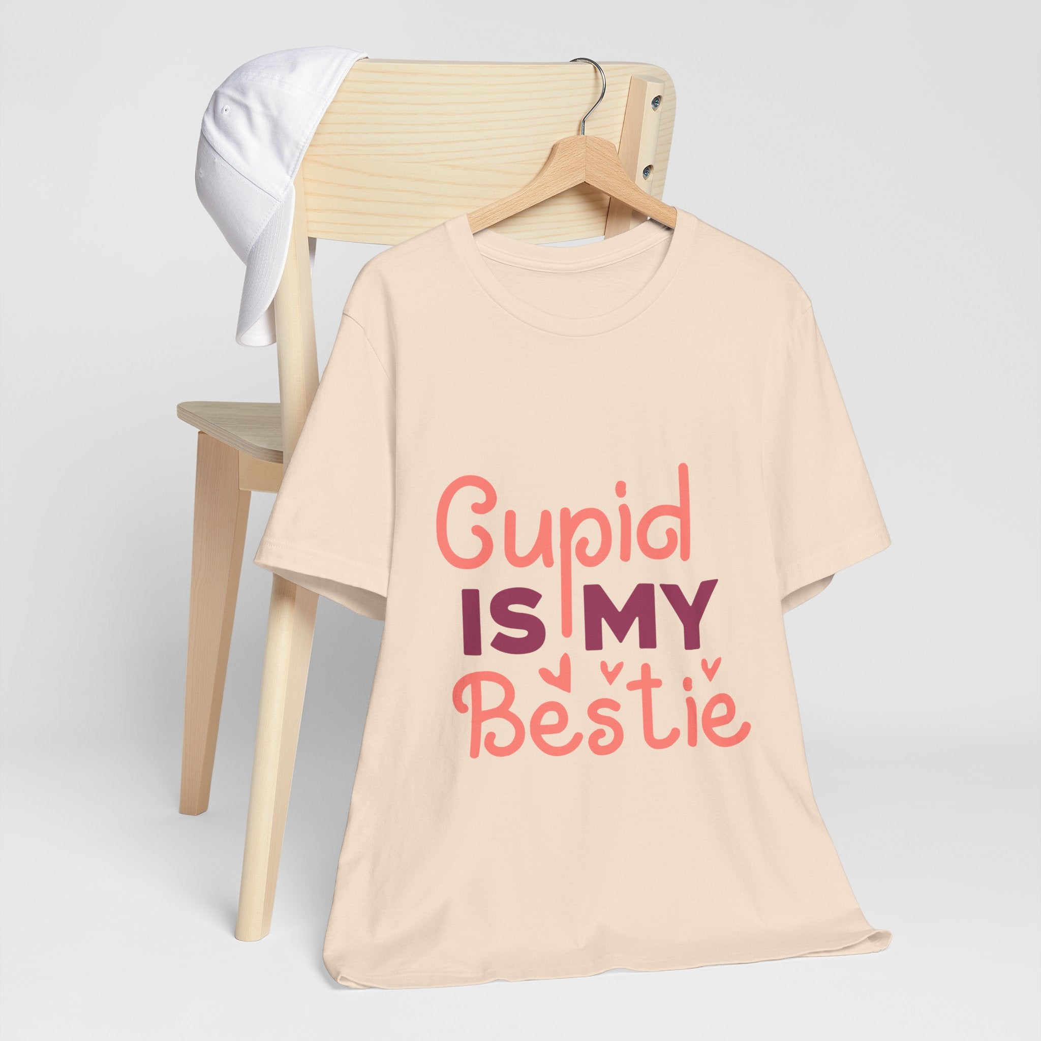 Cupid Is My Bestie Valentine Tee