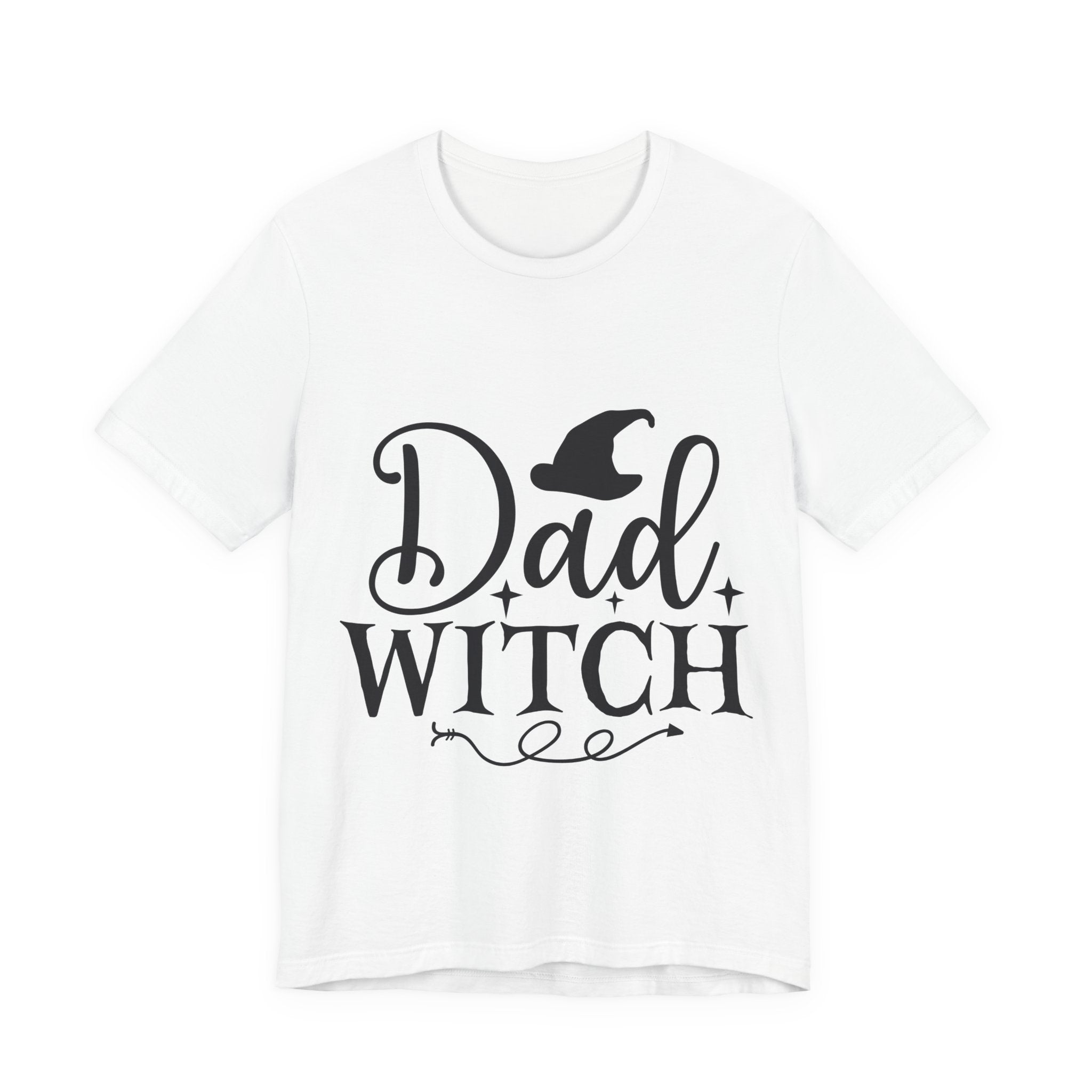 Dad Witch T-Shirt — Halloween Dad Shirt with Witch Hat Graphic