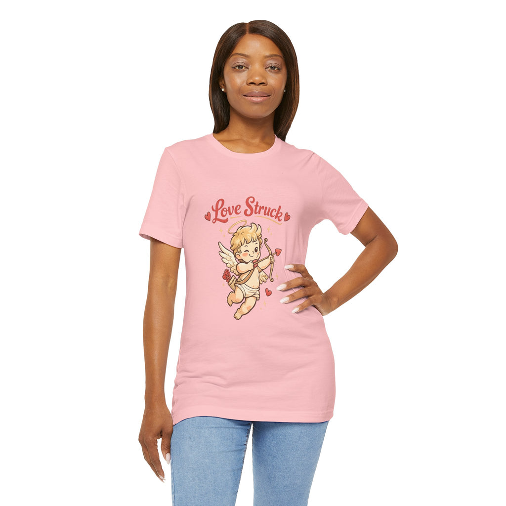 Cupid 'Love Struck' Tee — Cute Vintage Cupid Valentine T-Shirt