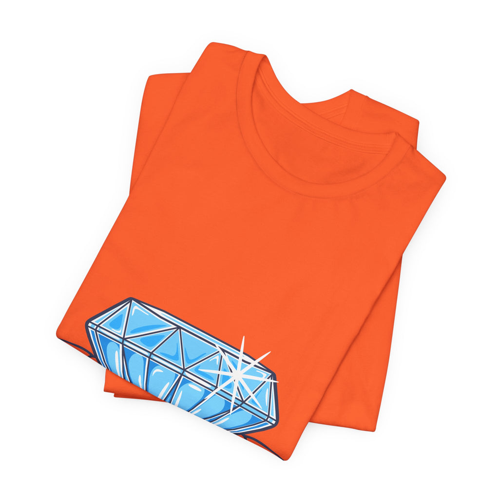 Born to Shine Diamond Graphic Tee — Inspirational Casual T‑Shirt