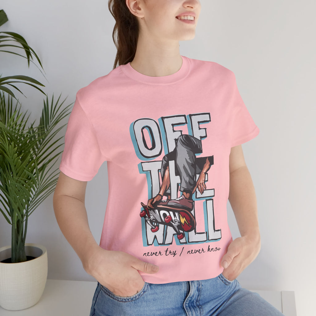 Off The Wall Skateboard T-Shirt — Retro Skate Graphic Tee