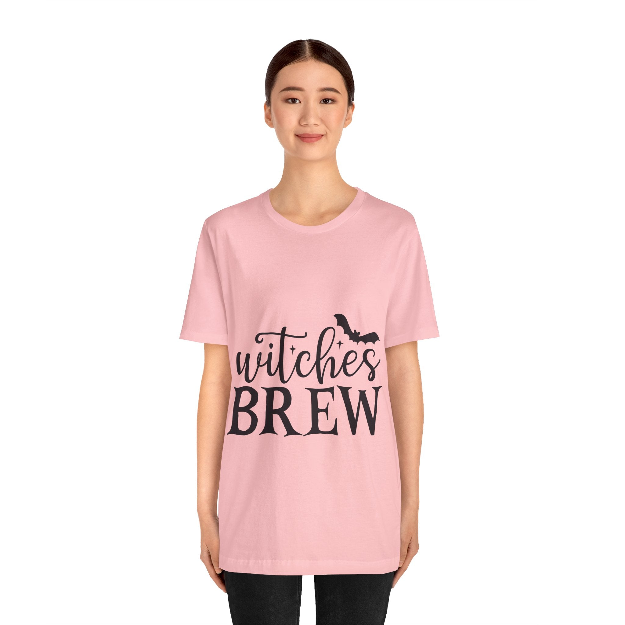 Witches Brew Halloween Tee — Spooky Bat Graphic T-Shirt