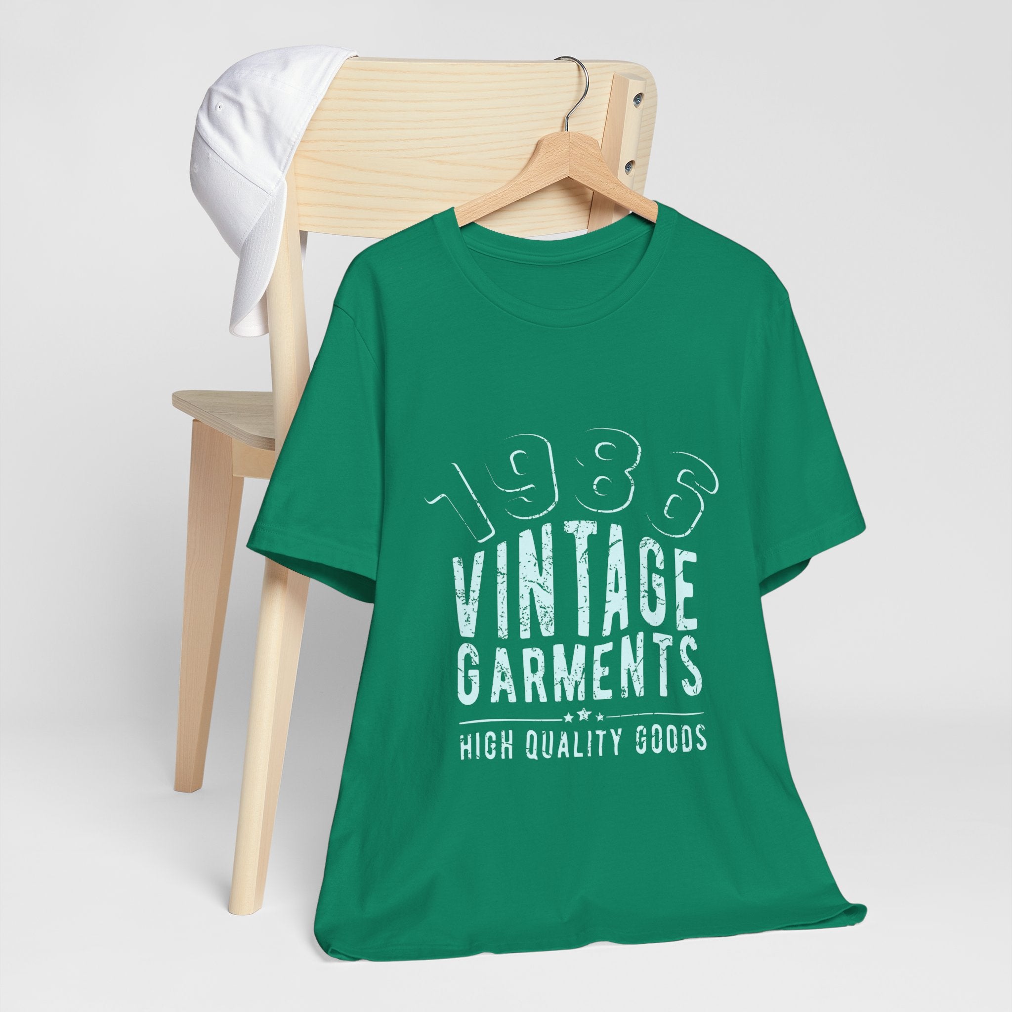 1985 Vintage Garments Tee — High Quality Goods Retro Shirt