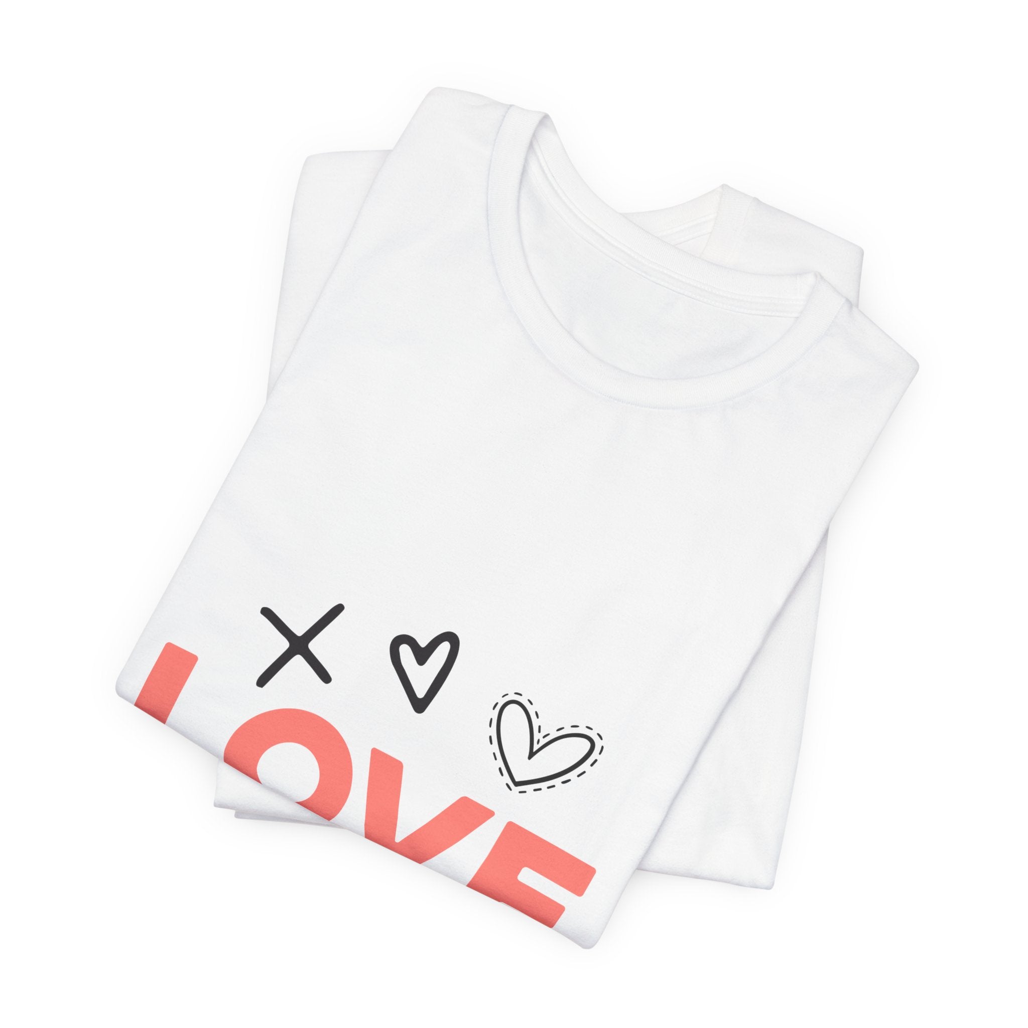 Love Never Fails T-Shirt – Inspirational Heart Graphic Tee