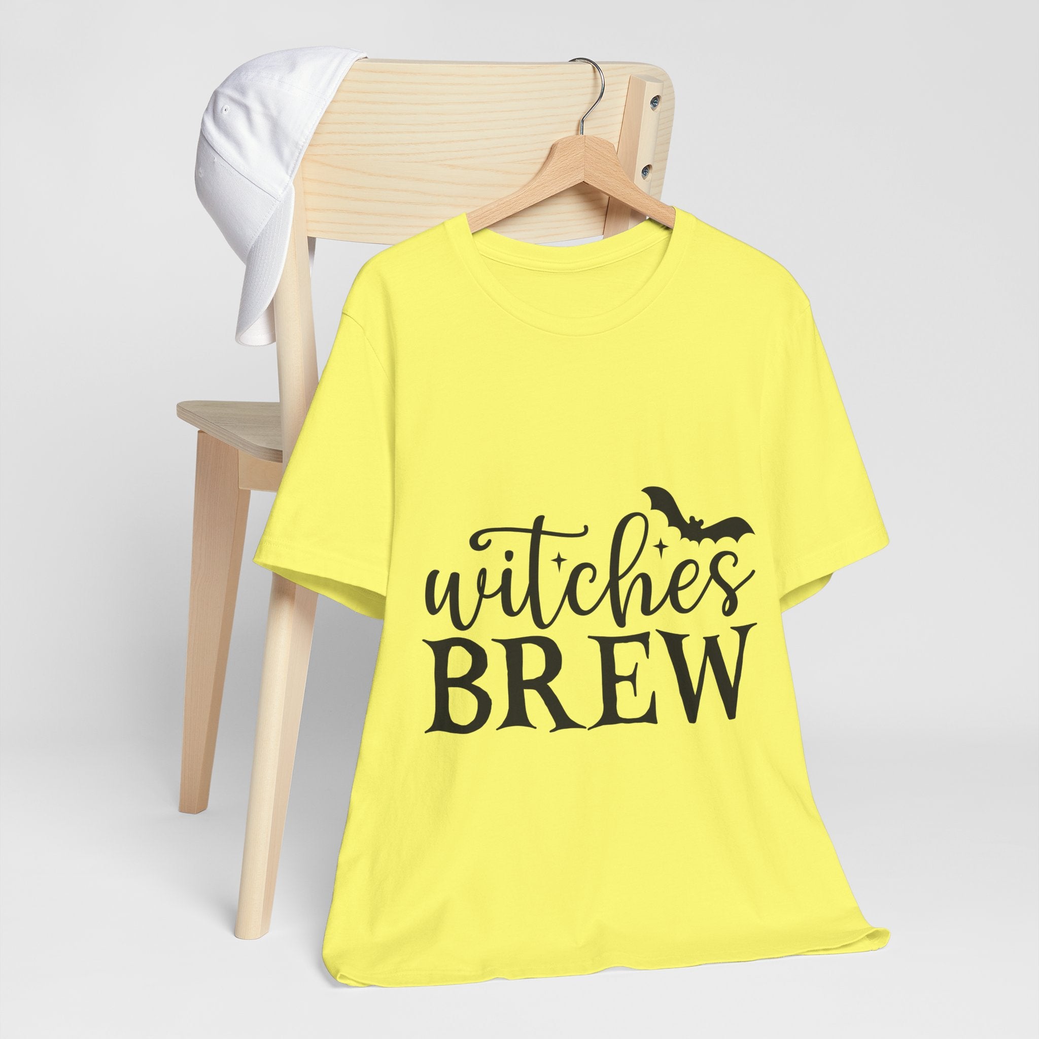 Witches Brew Halloween Tee — Spooky Bat Graphic T-Shirt