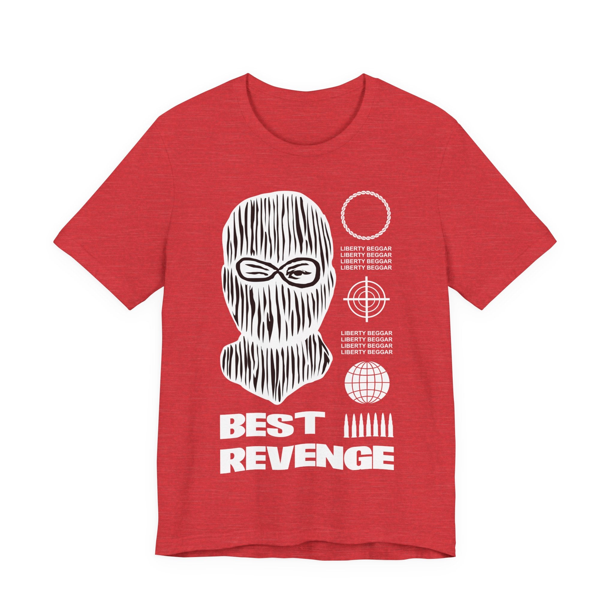 Best Revenge T-Shirt — Ski Mask Graphic Tee