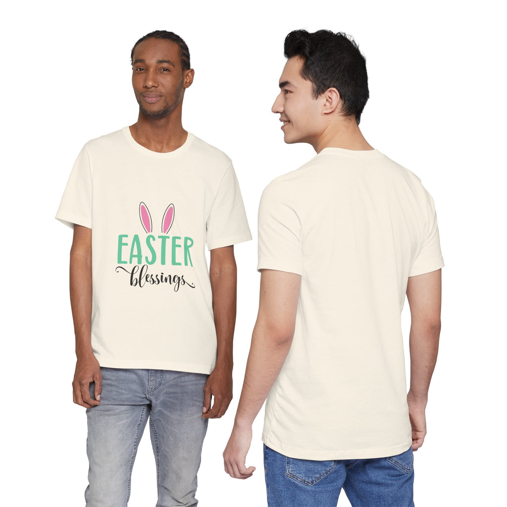 Easter Blessings Tee — Bunny Ears Spring Holiday Shirt