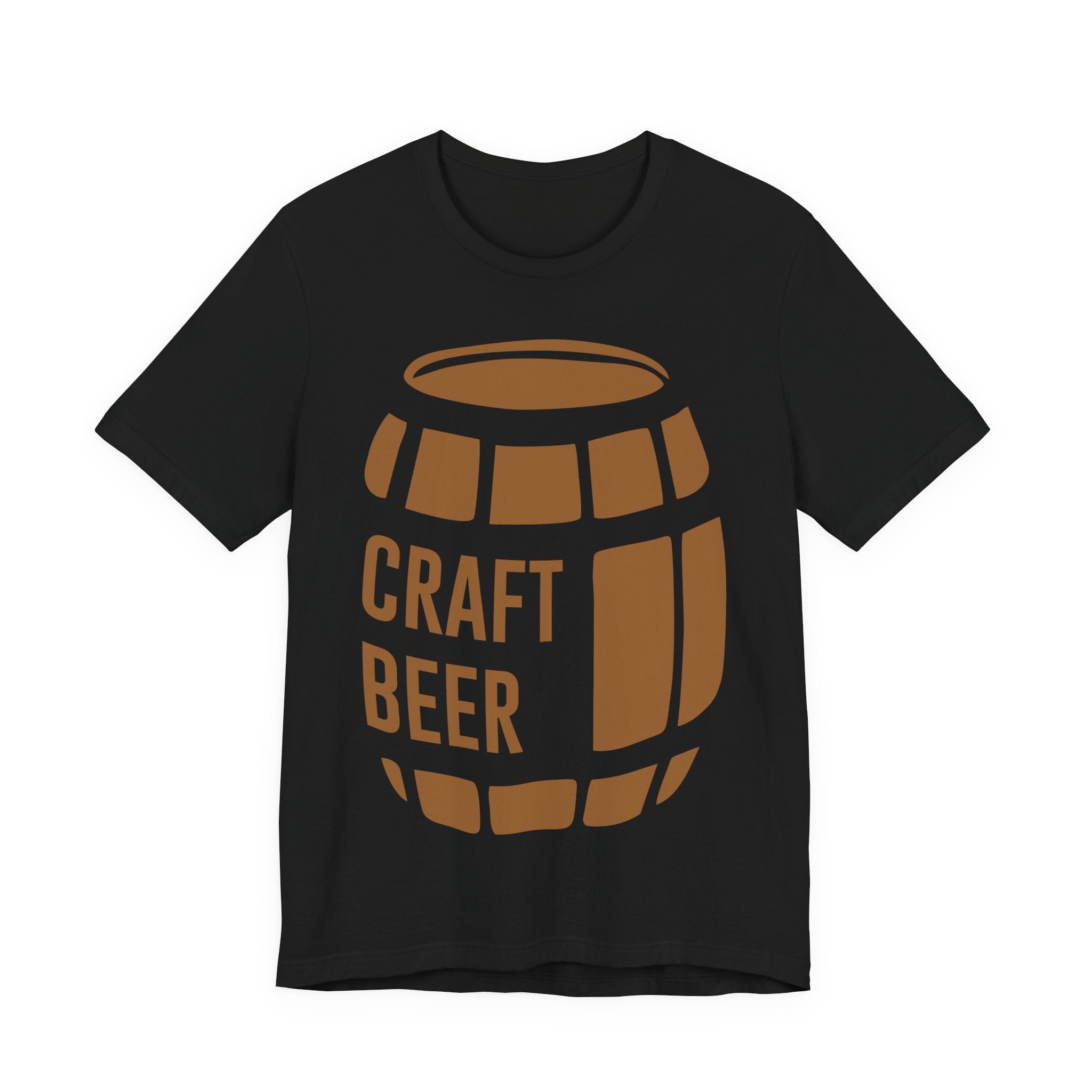 Craft Beer Barrel T-Shirt — Rustic Brewery Beer Lover Tee