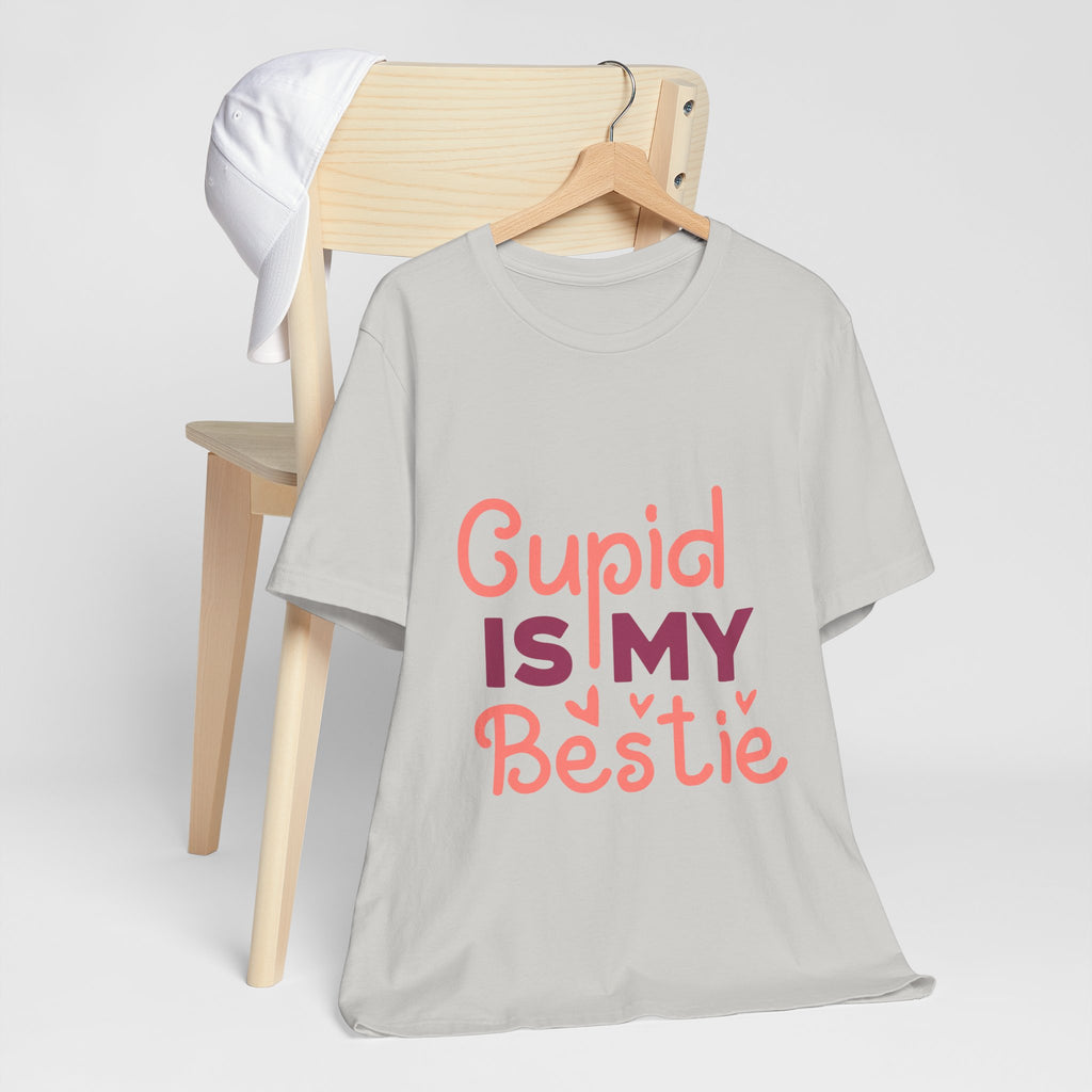Cupid Is My Bestie Valentine Tee