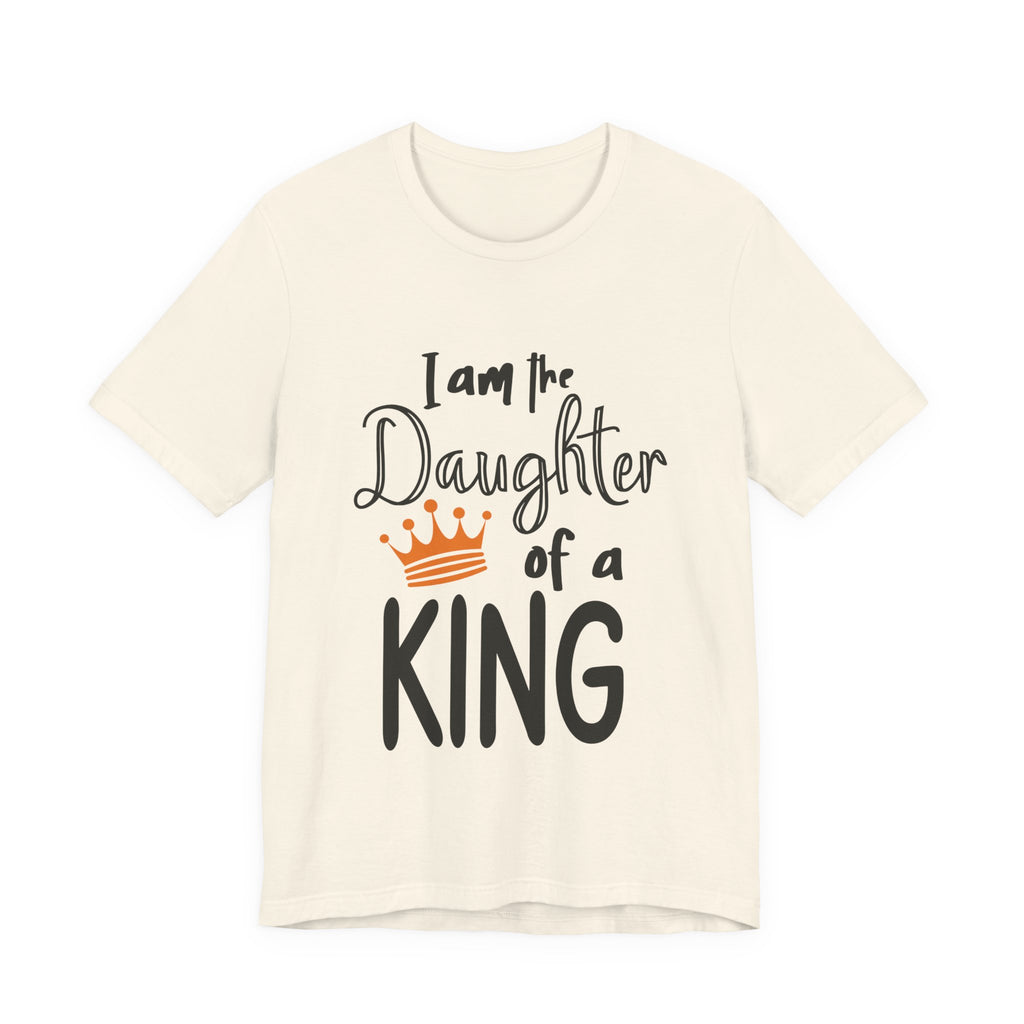 Daughter of a King T-Shirt — Faith-Based Crown Tee for Girls & Women