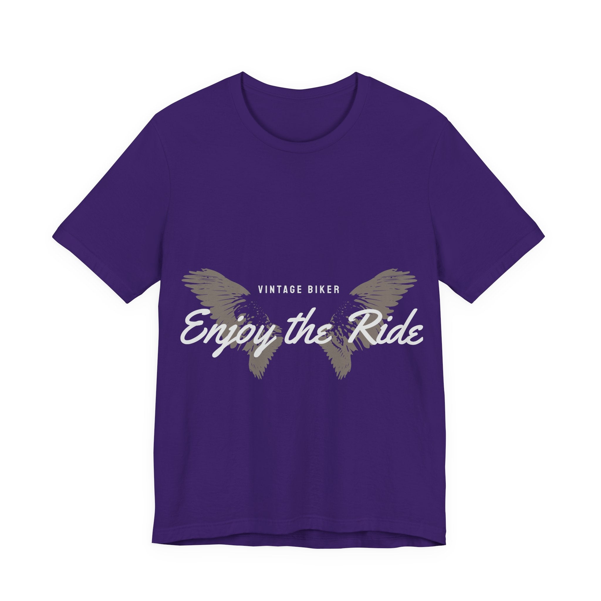 Enjoy the Ride T-Shirt — Vintage Biker Graphic Tee