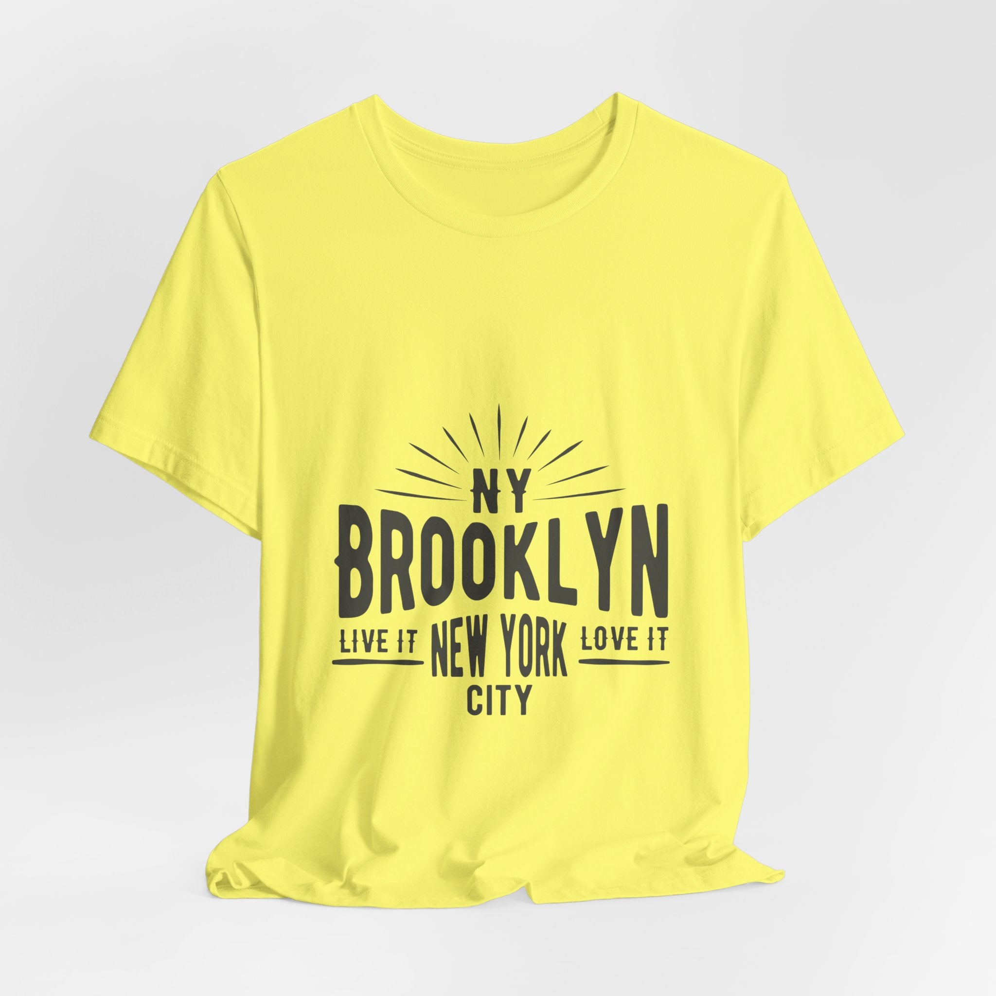 Brooklyn NY Vintage Graphic Tee — "Live It, Love It" New York City T-Shirt