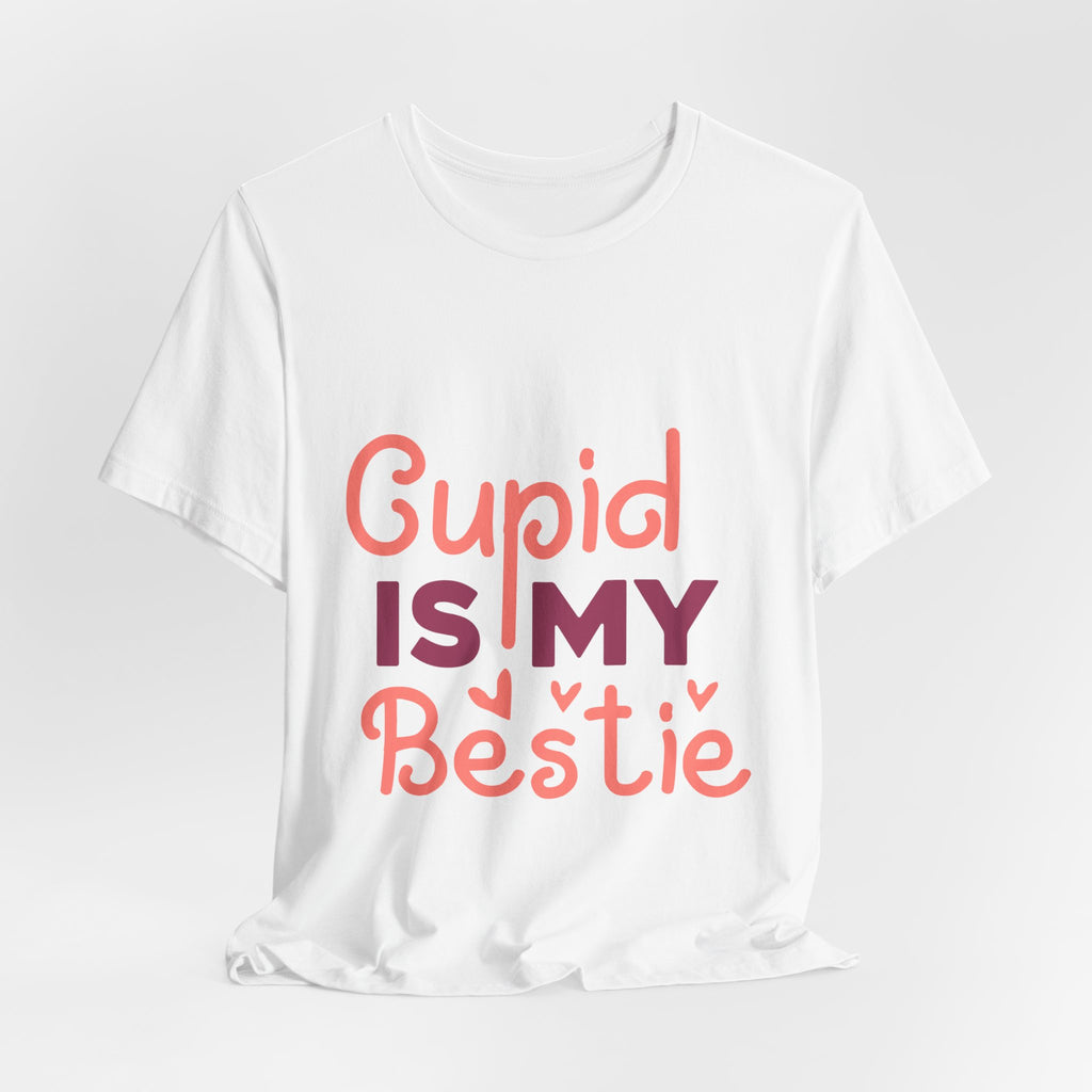 Cupid Is My Bestie Valentine Tee