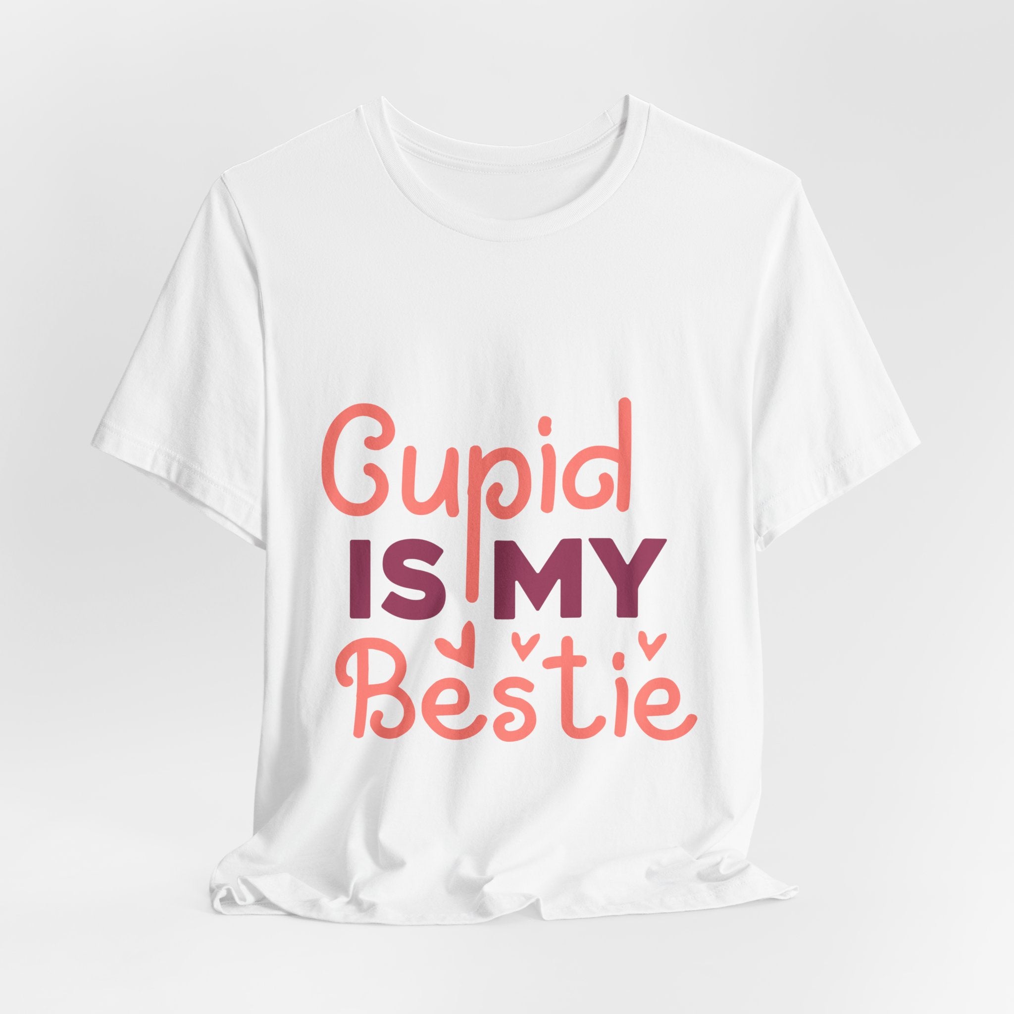 Cupid Is My Bestie Valentine Tee