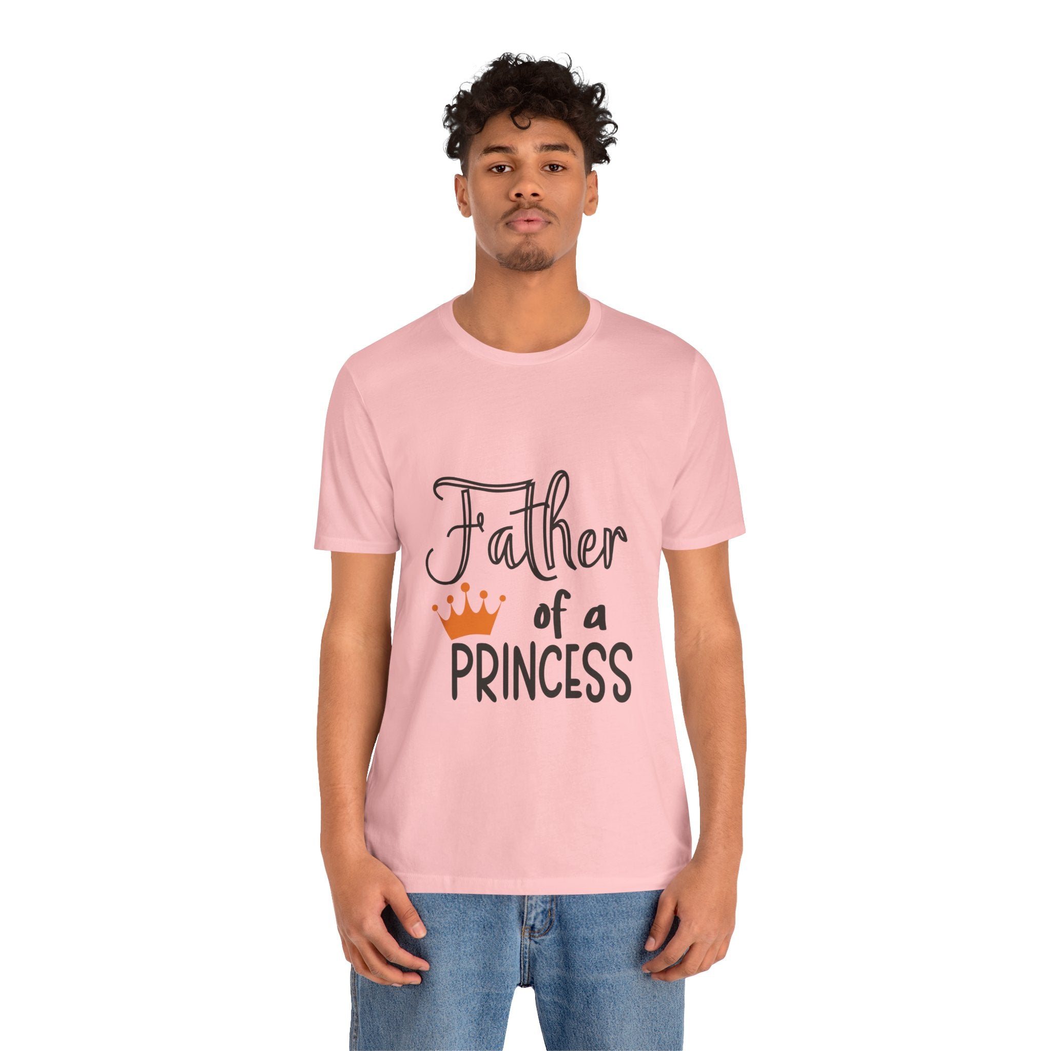 Father of a Princess T-Shirt — Dad Tee with Crown Graphic