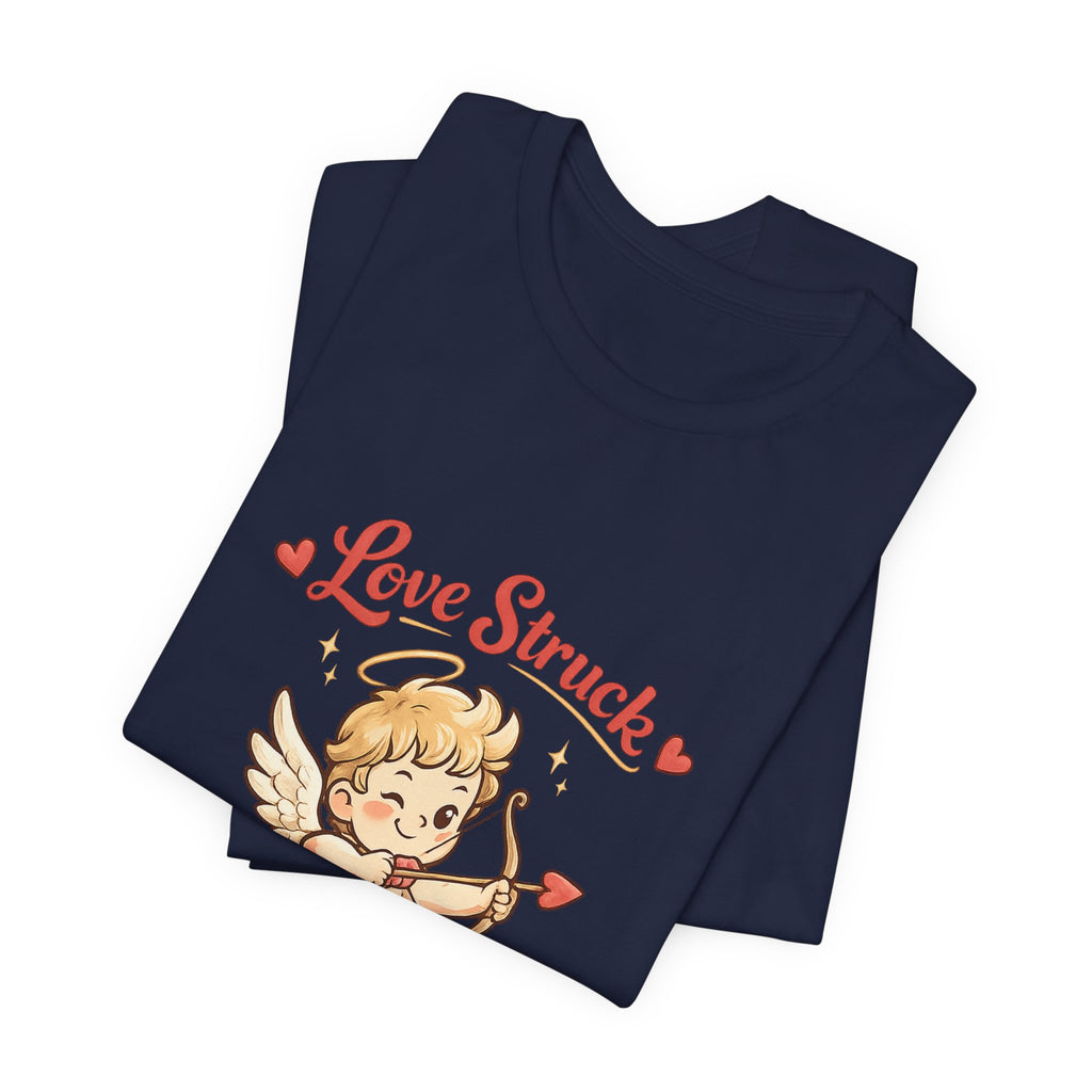 Cupid 'Love Struck' Tee — Cute Vintage Cupid Valentine T-Shirt