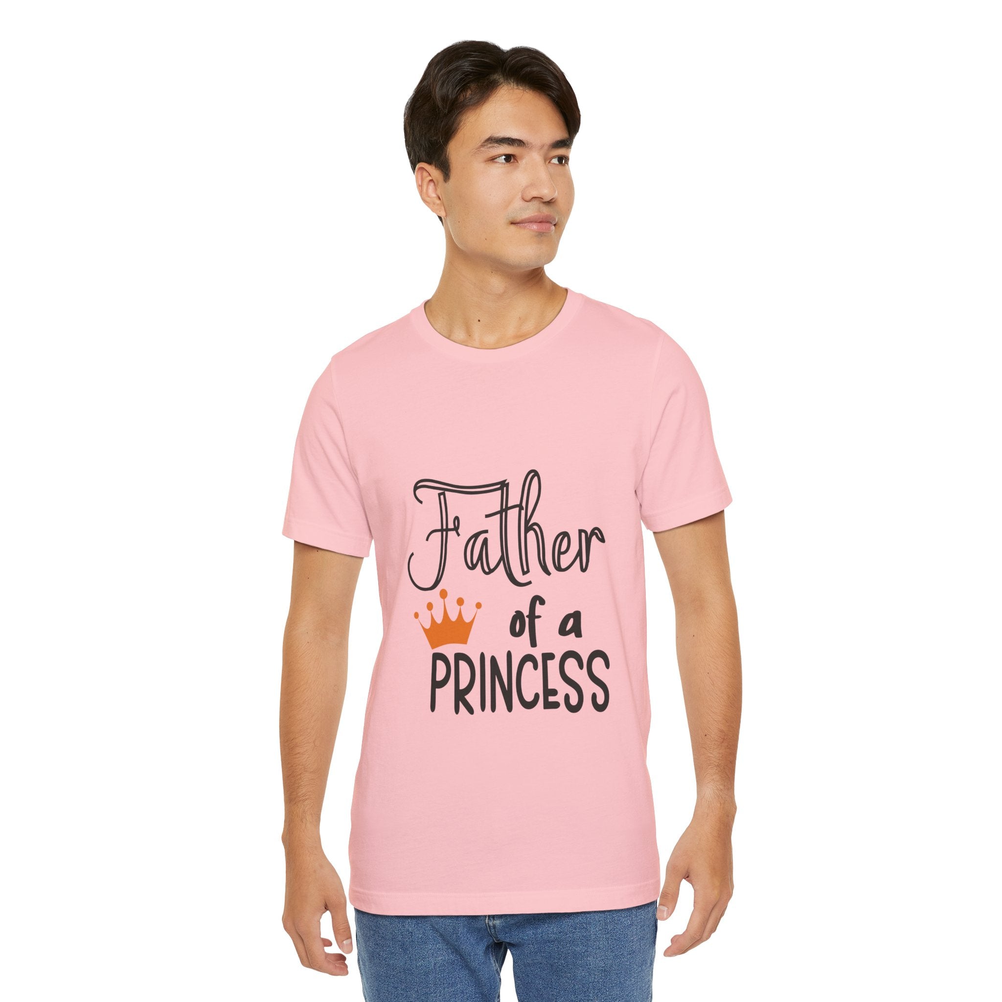Father of a Princess T-Shirt — Dad Tee with Crown Graphic