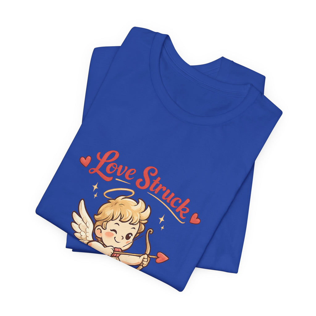Cupid 'Love Struck' Tee — Cute Vintage Cupid Valentine T-Shirt