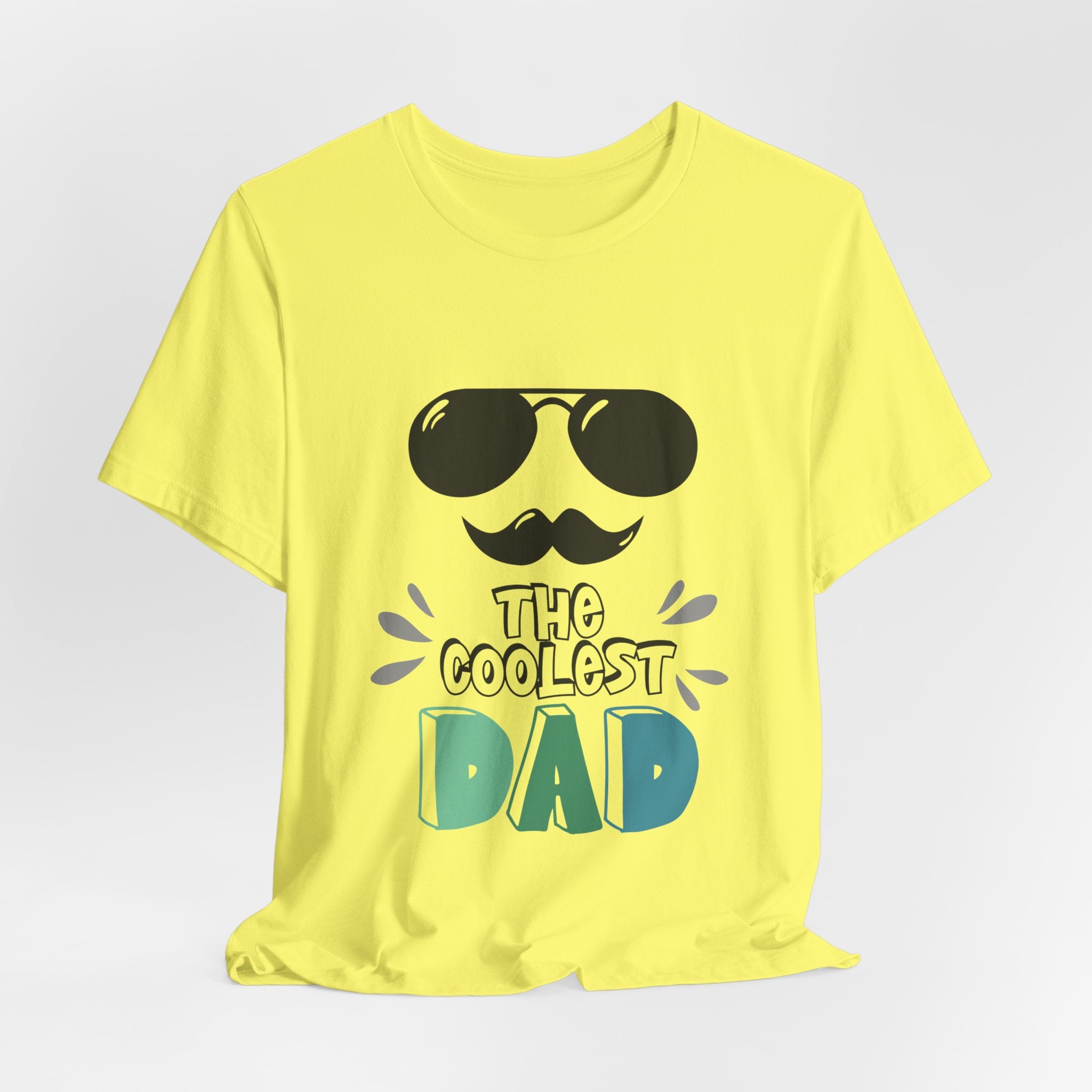 Coolest Dad T-Shirt — Father's Day Sunglasses & Mustache Tee